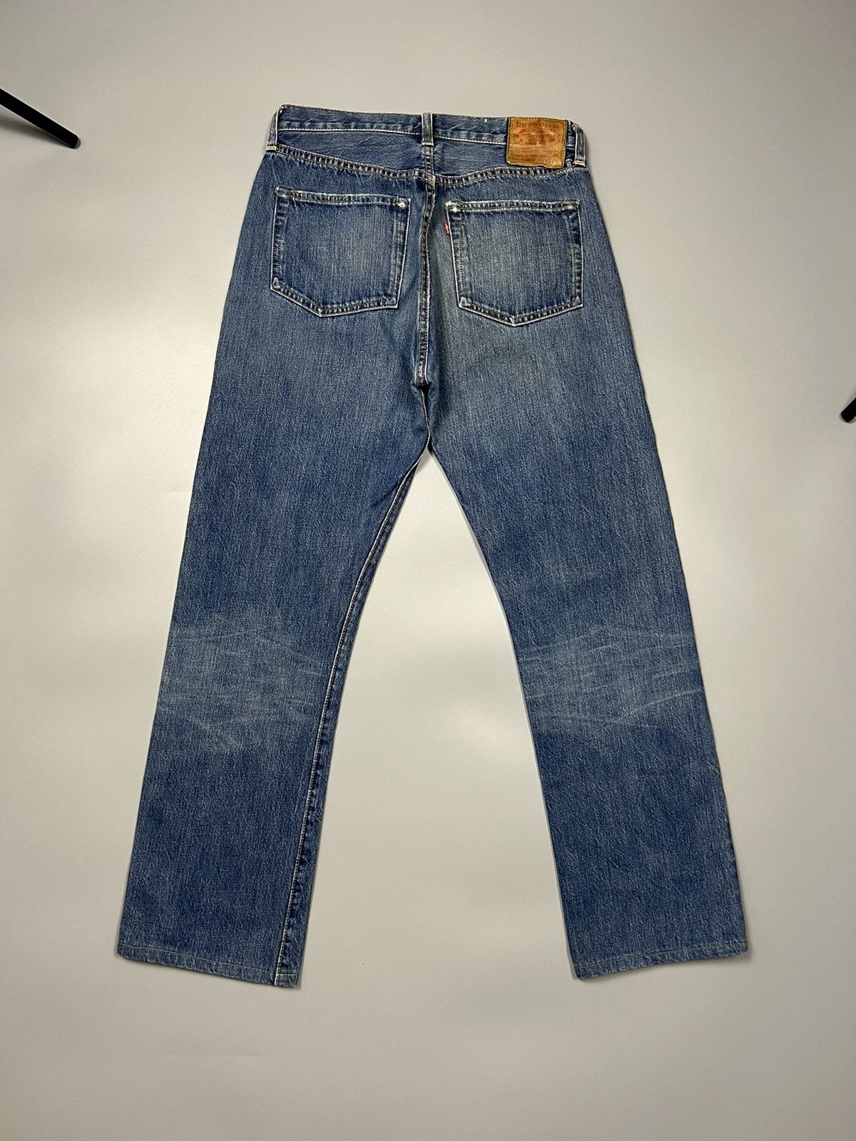 image of Levis x Levis Vintage Clothing Levi’S S501Xx 2003 Big E Selvedge Jeans Pants Size 31 in Blue, Men's