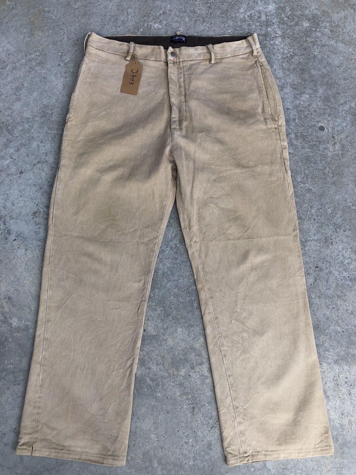 Stussy Stussy Embroidered logo Pants Baggy Pants Size US 36 / EU 52 - 1 Thumbnail