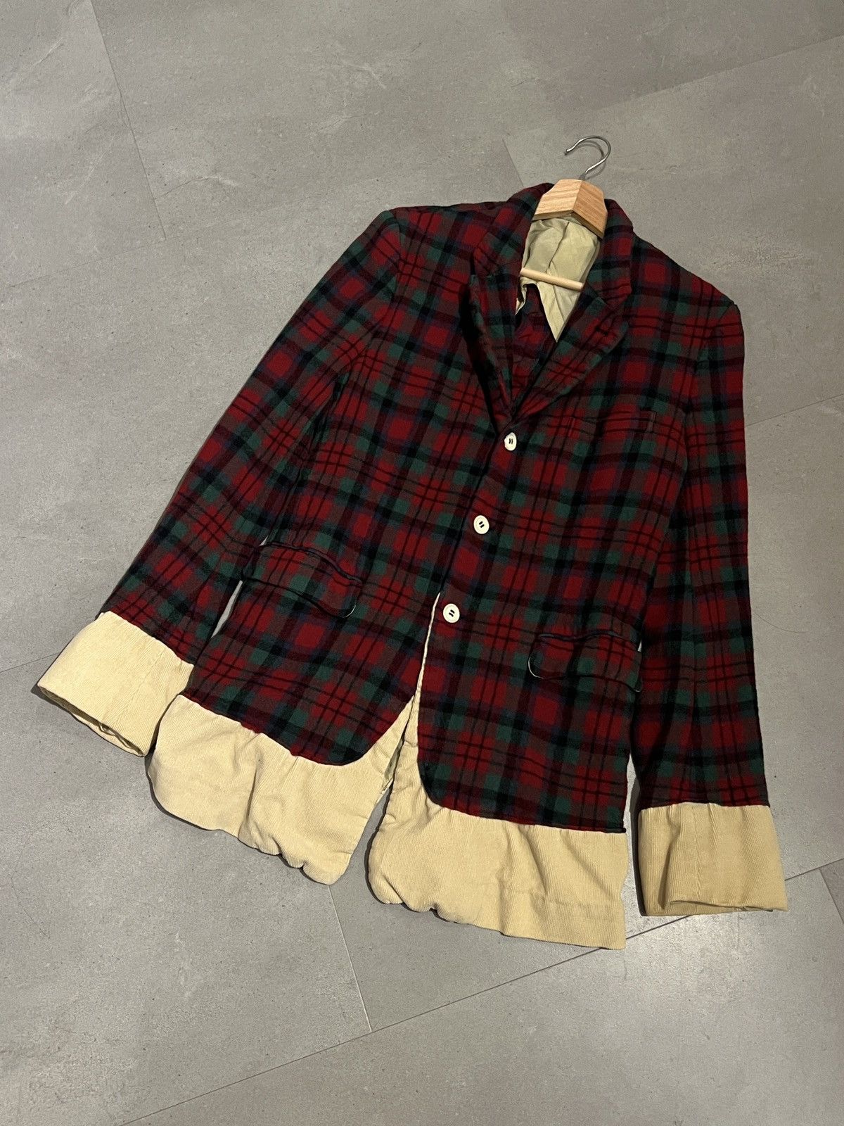 Comme des Garcons Homme Plus SS06 CDG Homme Plus Evergreen x Rolling Stones Tartan Jacket Size US M / EU 48-50 / 2 - 1 Thumbnail