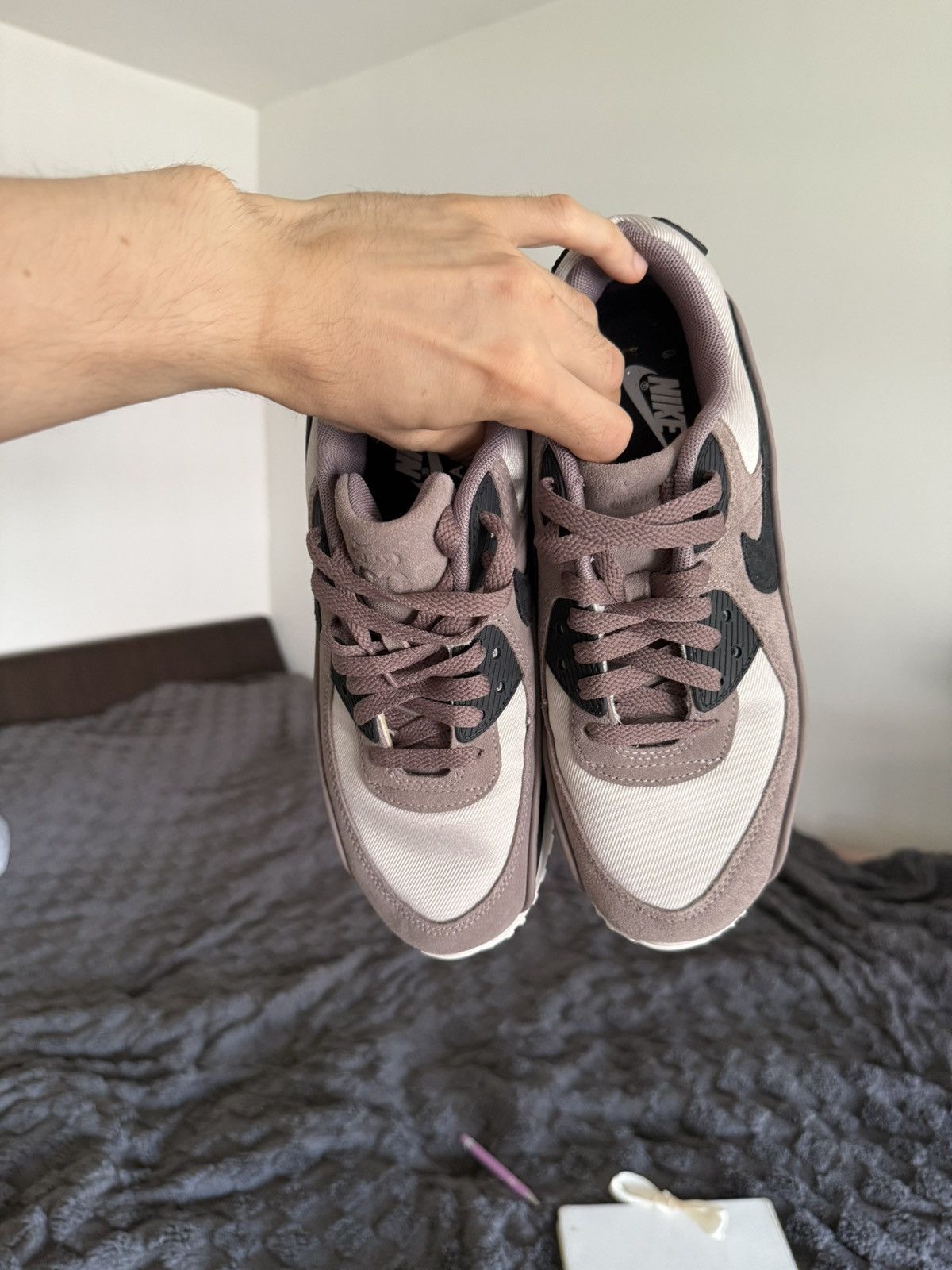 Nike Nike Air Max 90 Unlocked by you futura unisex brown beige Size US 7.5 / EU 40-41 - 2 Thumbnail