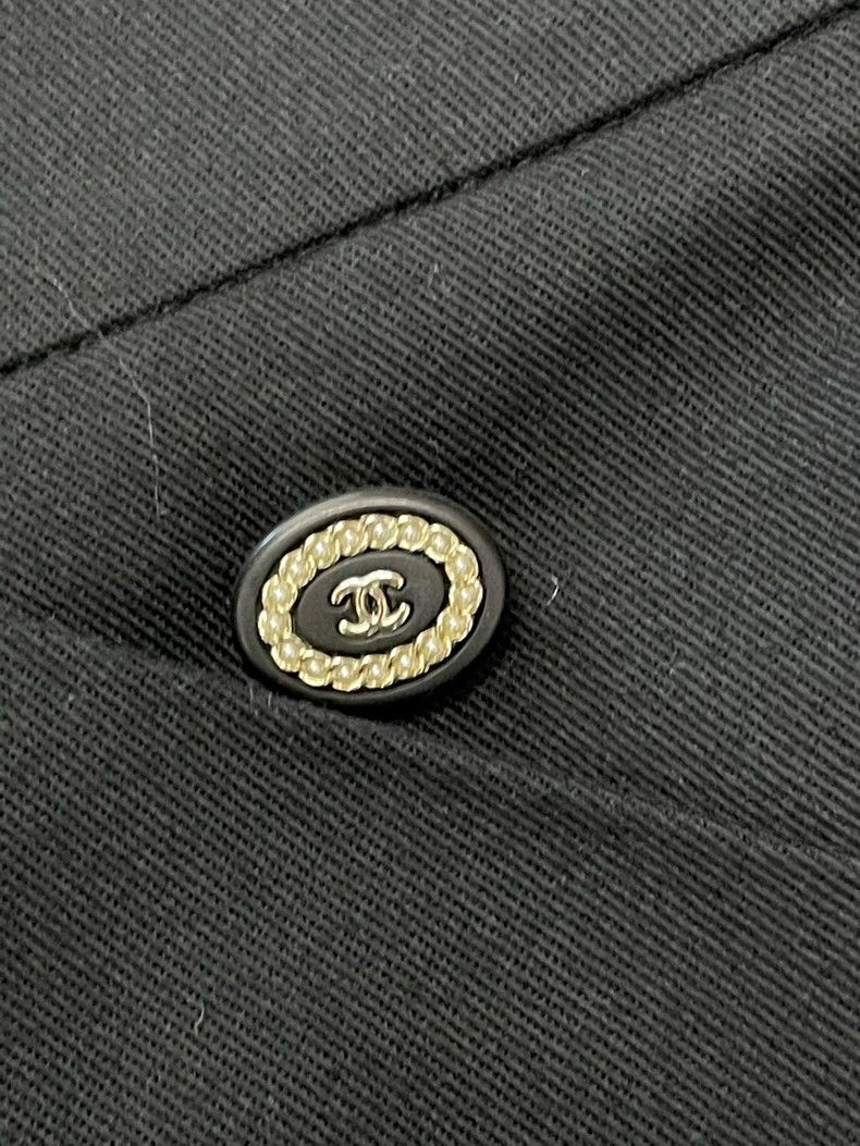 Chanel chanel Black A-shaped skirt Size 26" / US 2 / IT 38 - 2 Thumbnail