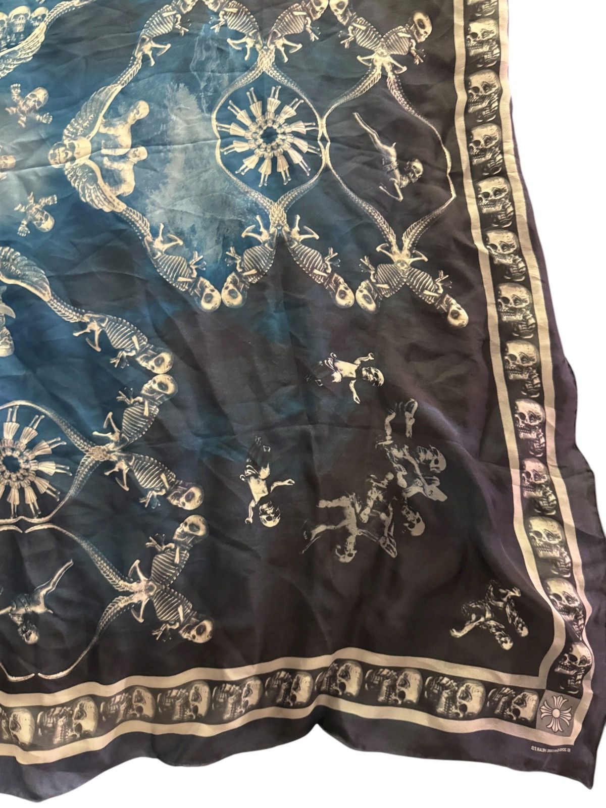 Chrome Hearts Chrome Hearts x FOTI Silk Scarf Size ONE SIZE - 5 Thumbnail