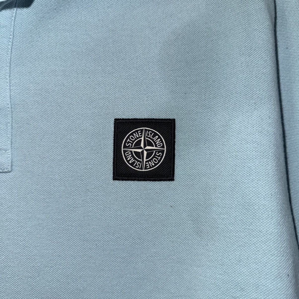 Stone Island Vintage Polo Stone Island Box Logo Tee Blue T-shirt Size US S / EU 44-46 / 1 - 3 Thumbnail