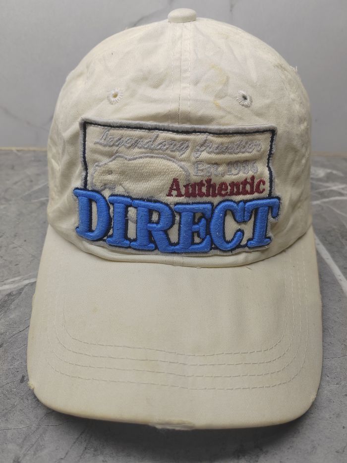 Japanese Brand Vintage Authentic Direct Distressed Style Cap Hat Size ONE SIZE - 2 Thumbnail