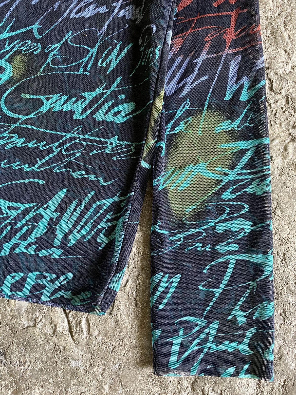Jean Paul Gaultier Jean Paul Gaultier AW’97 “Fight Racism” Mesh Top Size US M / EU 48-50 / 2 - 5 Thumbnail