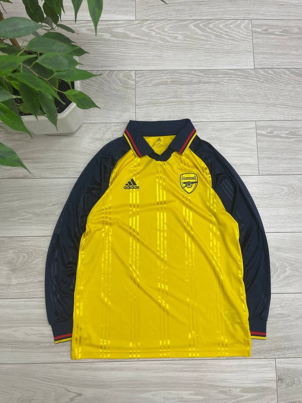 Adidas × Japanese Brand 2019 Adidas Arsenal Long Sleeve Soccer Jersey Blockcore Size US M / EU 48-50 / 2 - 1 Thumbnail