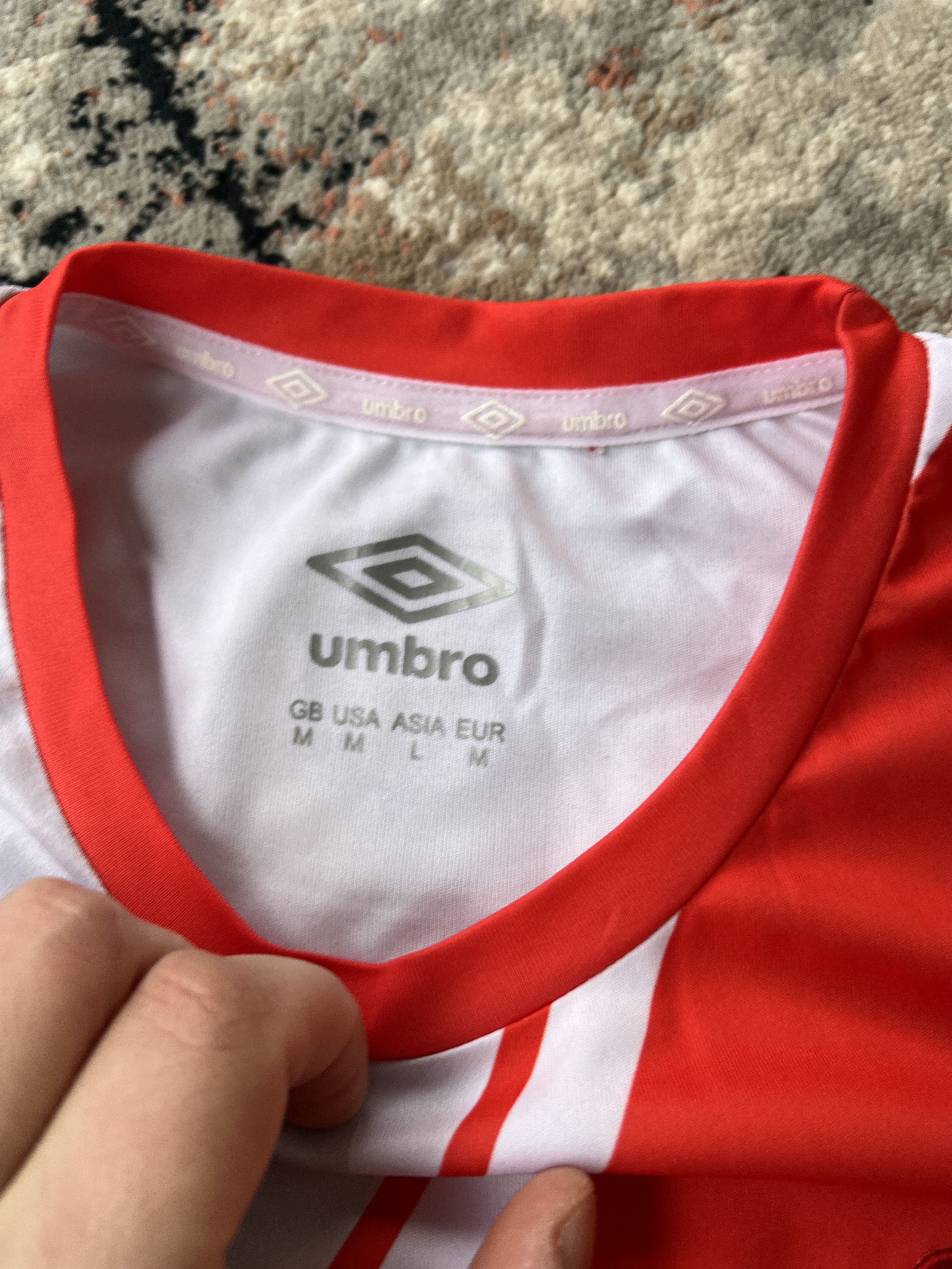 Umbro Umbro Fasil Kenema Football Jersey Size US M / EU 48-50 / 2 - 3 Thumbnail