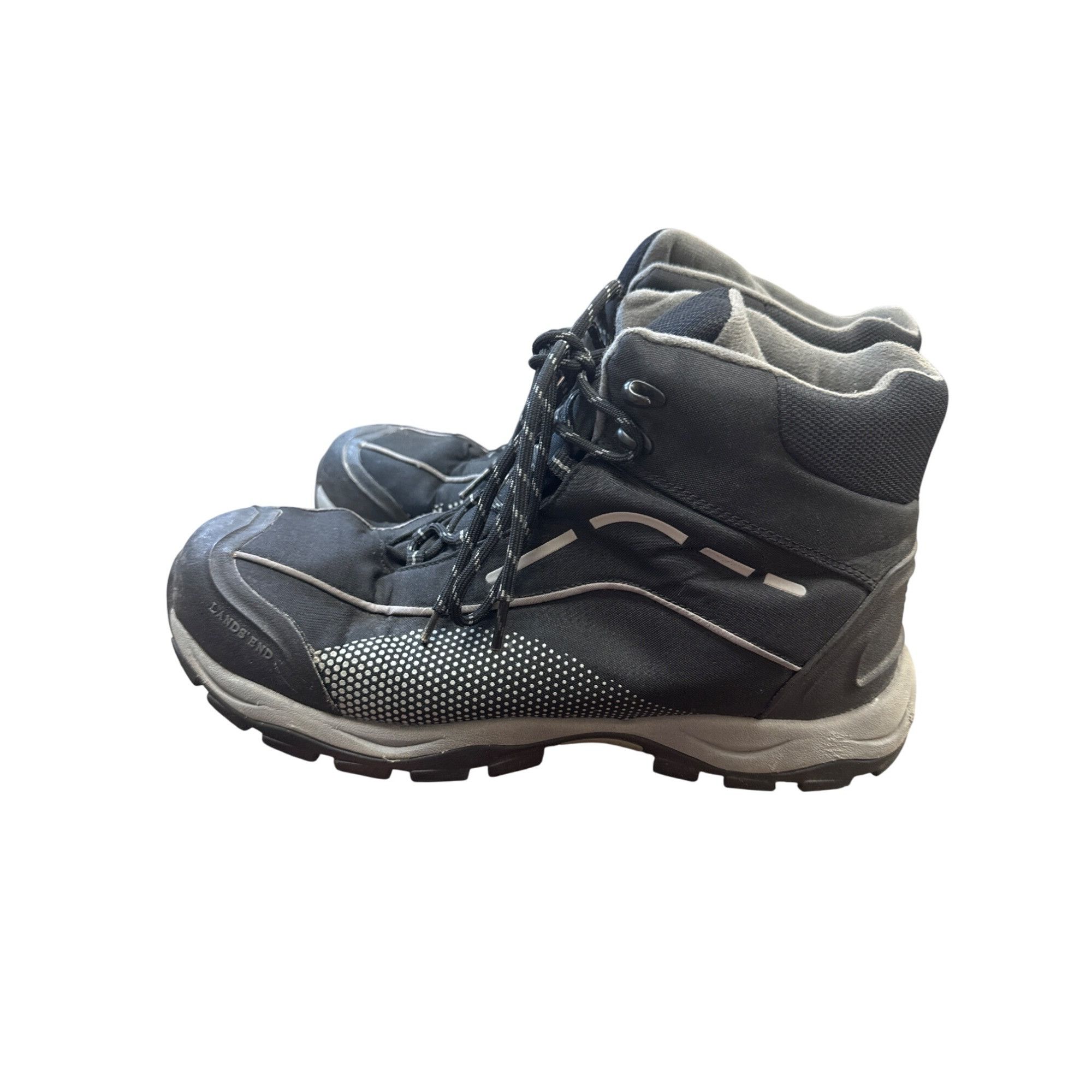 Lands' End Lands End Mens Winter Boots Size 11D Black SKU 6841 Size US 11 / EU 44 - 5 Thumbnail