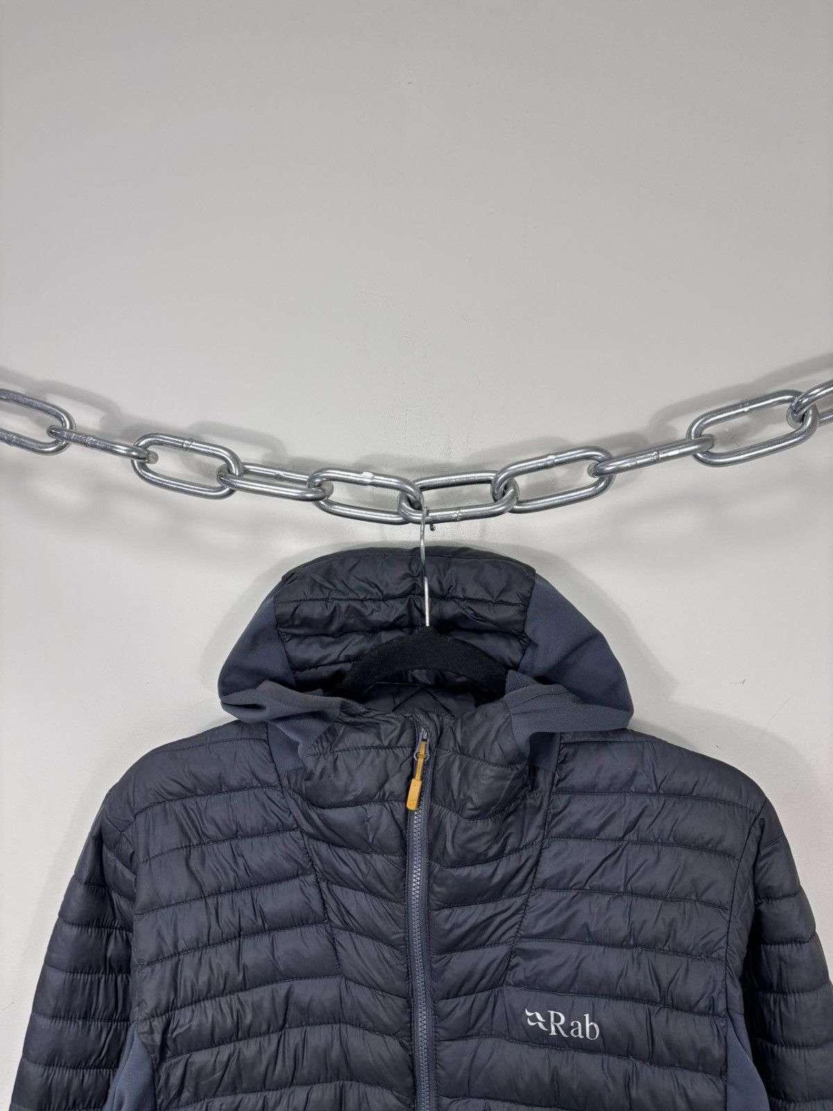 Rab Rab Cirrus Flex Hoody Puffer Jacket Men’s Grey Lightweight Size US S / EU 44-46 / 1 - 5 Thumbnail