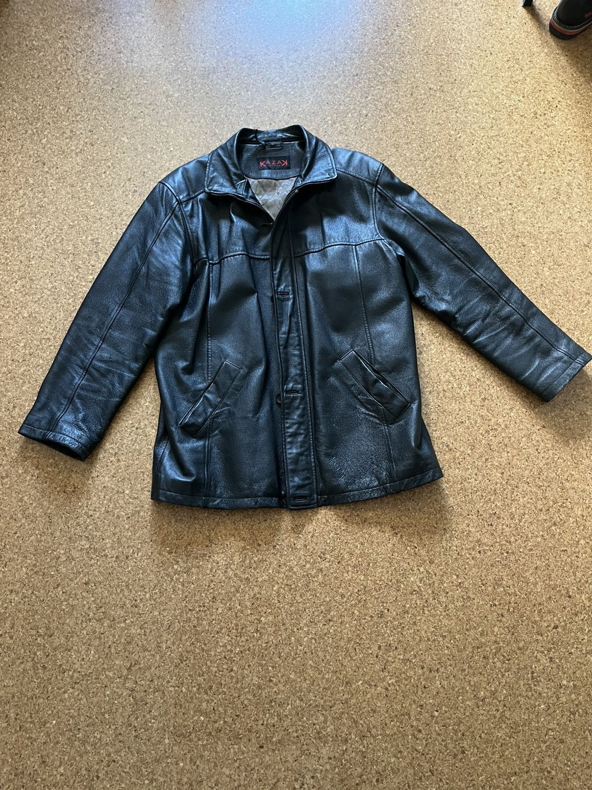 Vintage Vintage real leather jacket Size US L / EU 52-54 / 3 - 1 Thumbnail