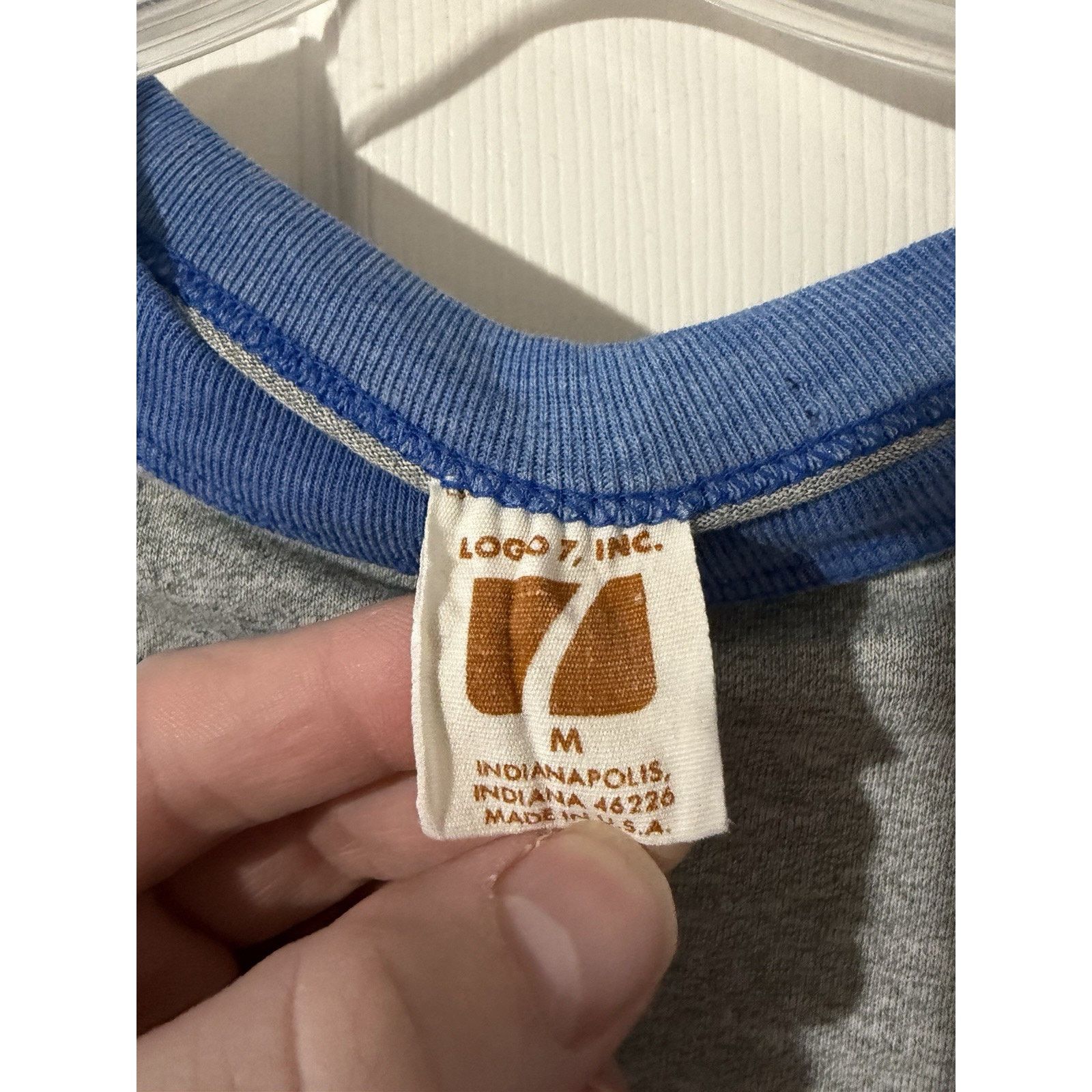 Logo 7 Vintage Logo 7 Chicago Cubs Raglan Shirt Sz M 3/4 Sleeve MLB Size US M / EU 48-50 / 2 - 2 Thumbnail