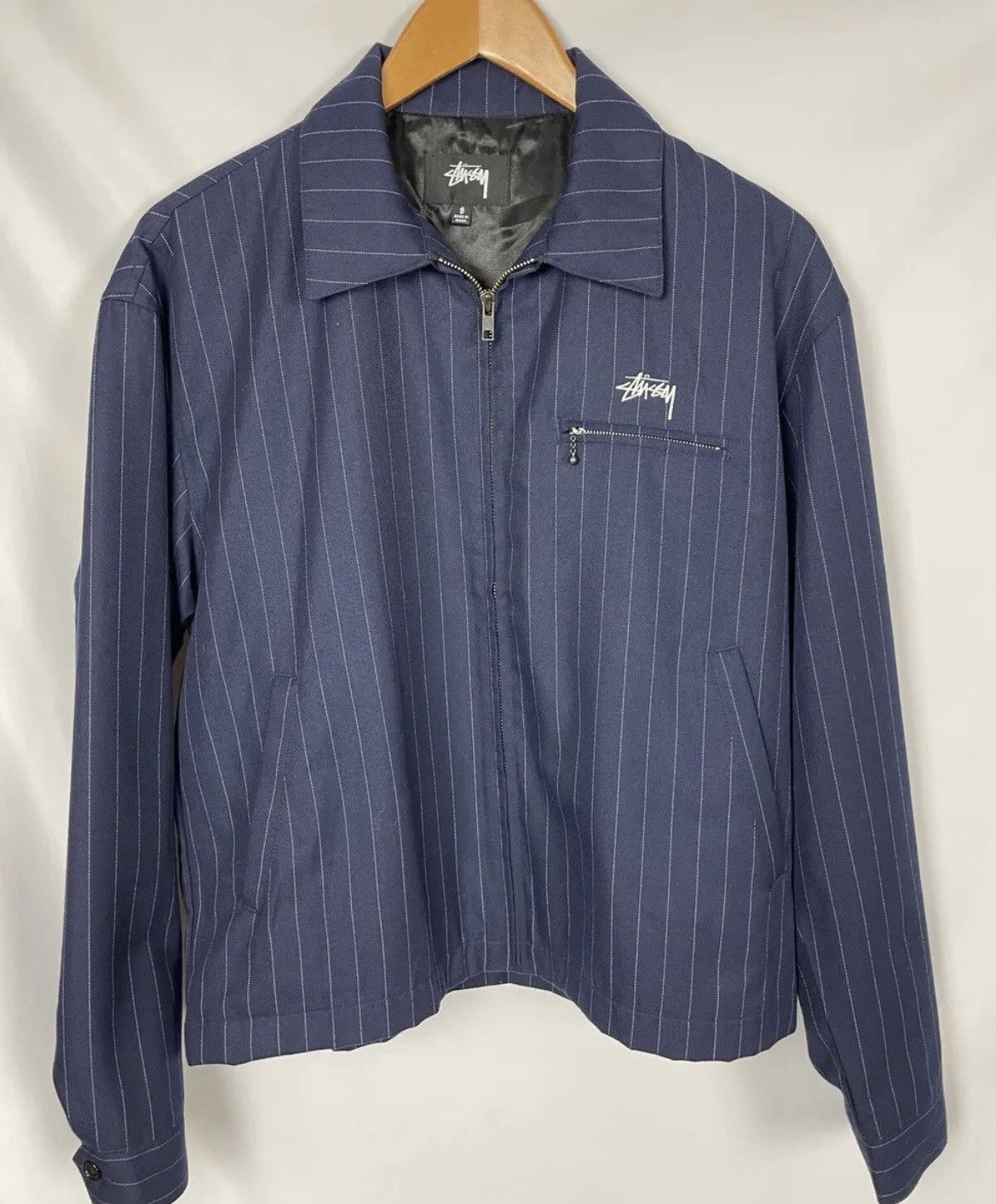 CDG × Comme des Garcons × Stussy Stussy X CDG Pinstripe Work
