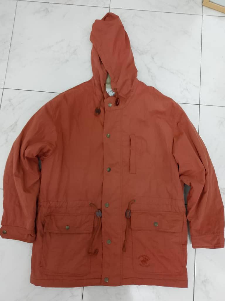 VINTAGE BEVERLY HILLS POLO CLUB LIGHT JACKET HOODED