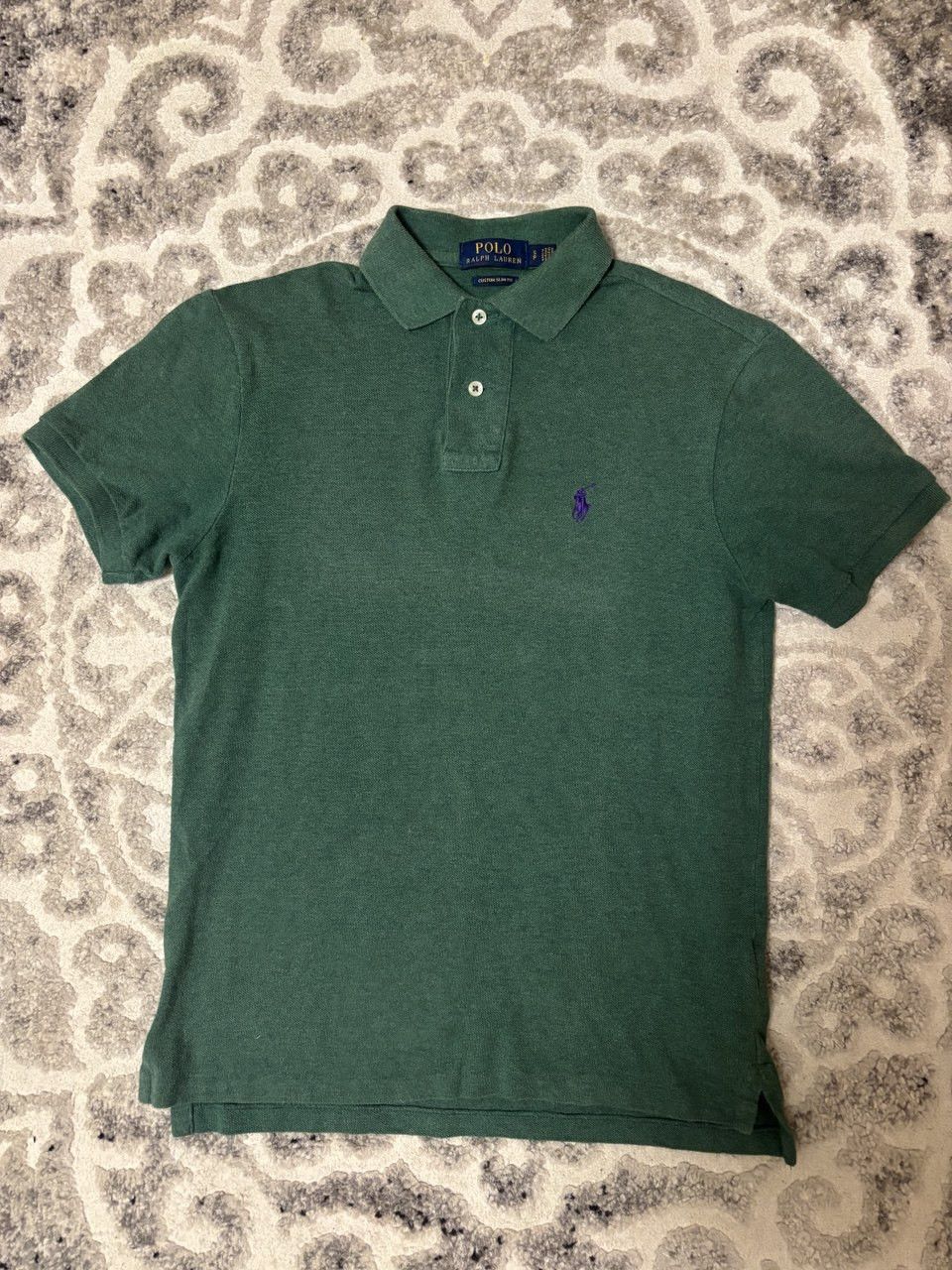 Polo Ralph Lauren Polo Ralph Lauren Stylish Men's green polo shirt Size US S / EU 44-46 / 1 - 2 Thumbnail