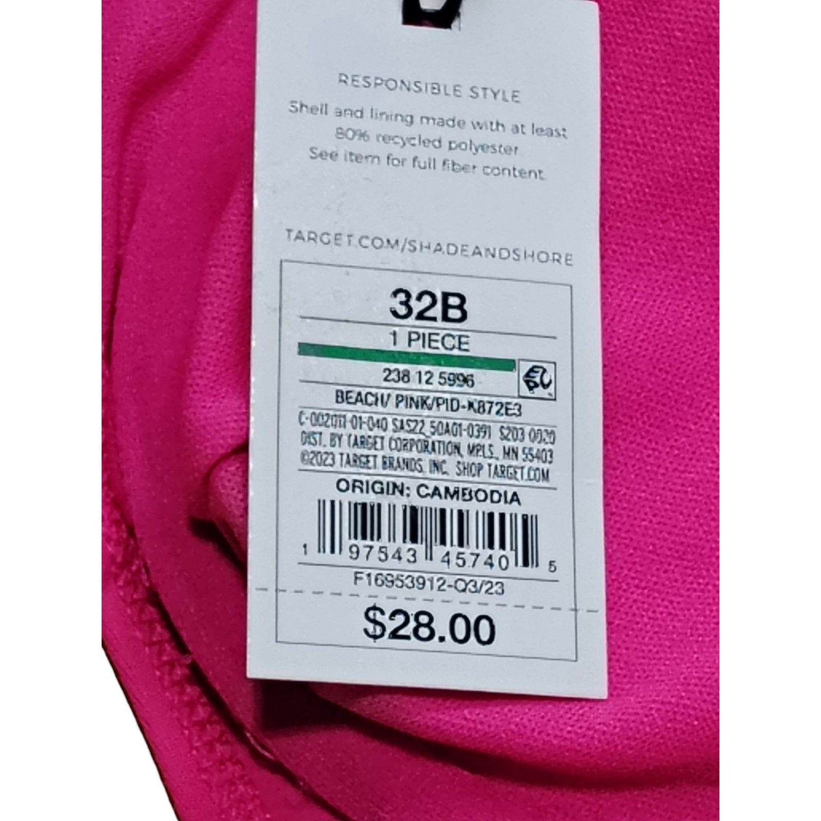Other Shade & Shore - Women's Ring Detail Hidden Underwire Bikini Size ONE SIZE - 7 Thumbnail