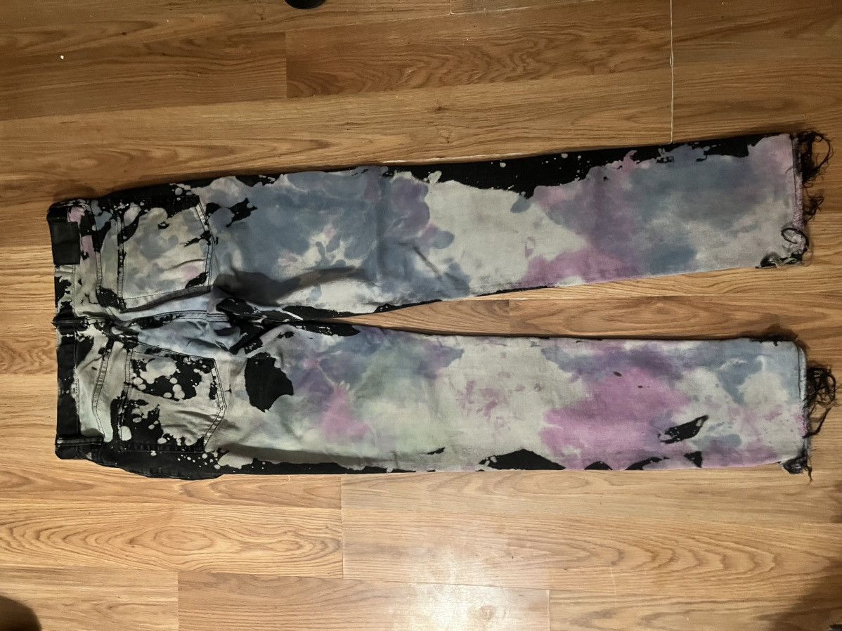 Other Purple Paint Splatter GAP Skinny Jeans 1of1 Size US 30 / EU 46 - 2 Thumbnail