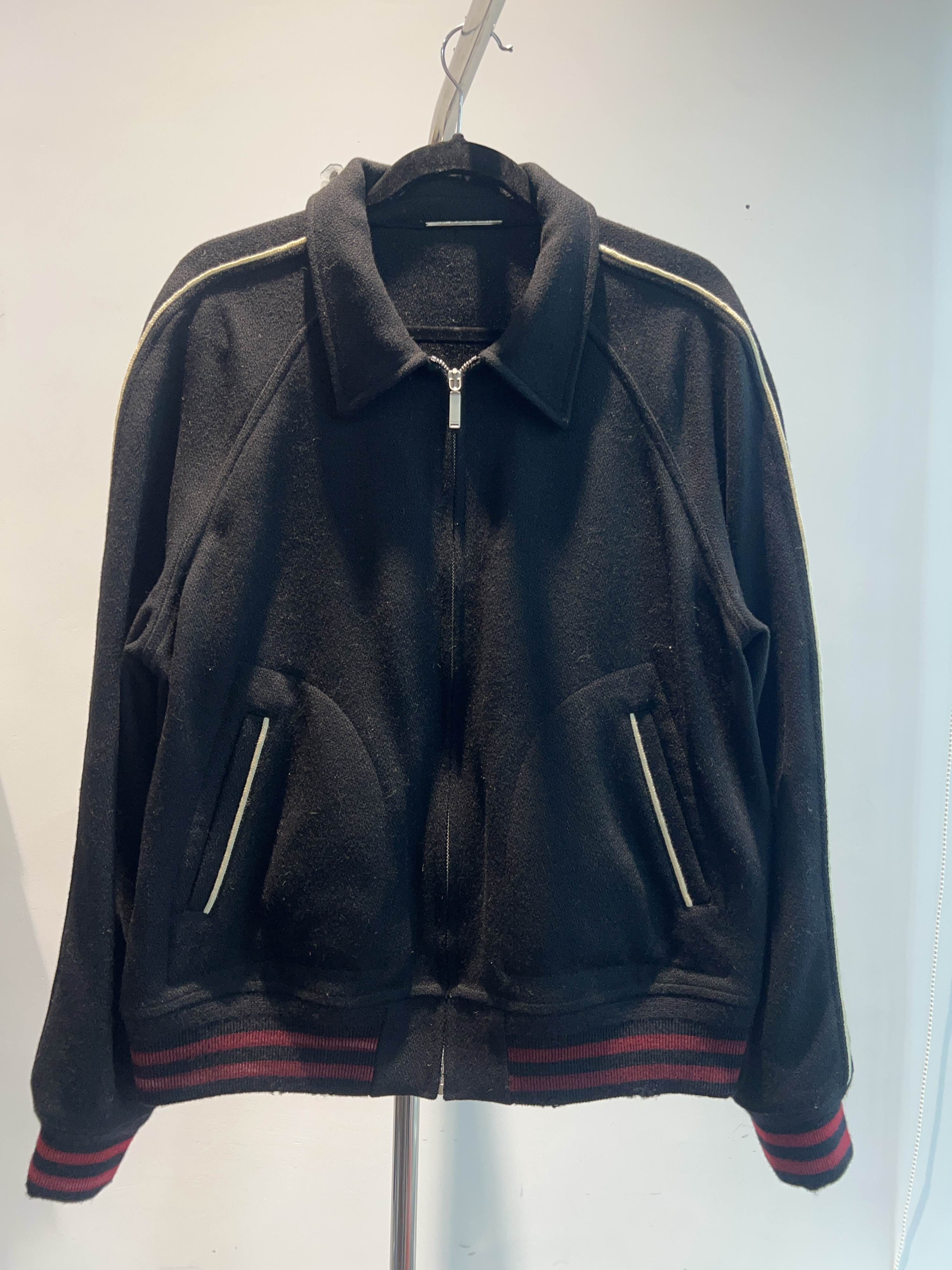 Saint Laurent Paris Saint Laurent Wool Bomber Jacket Size XXL Size US L / EU 52-54 / 3 - 1 Thumbnail