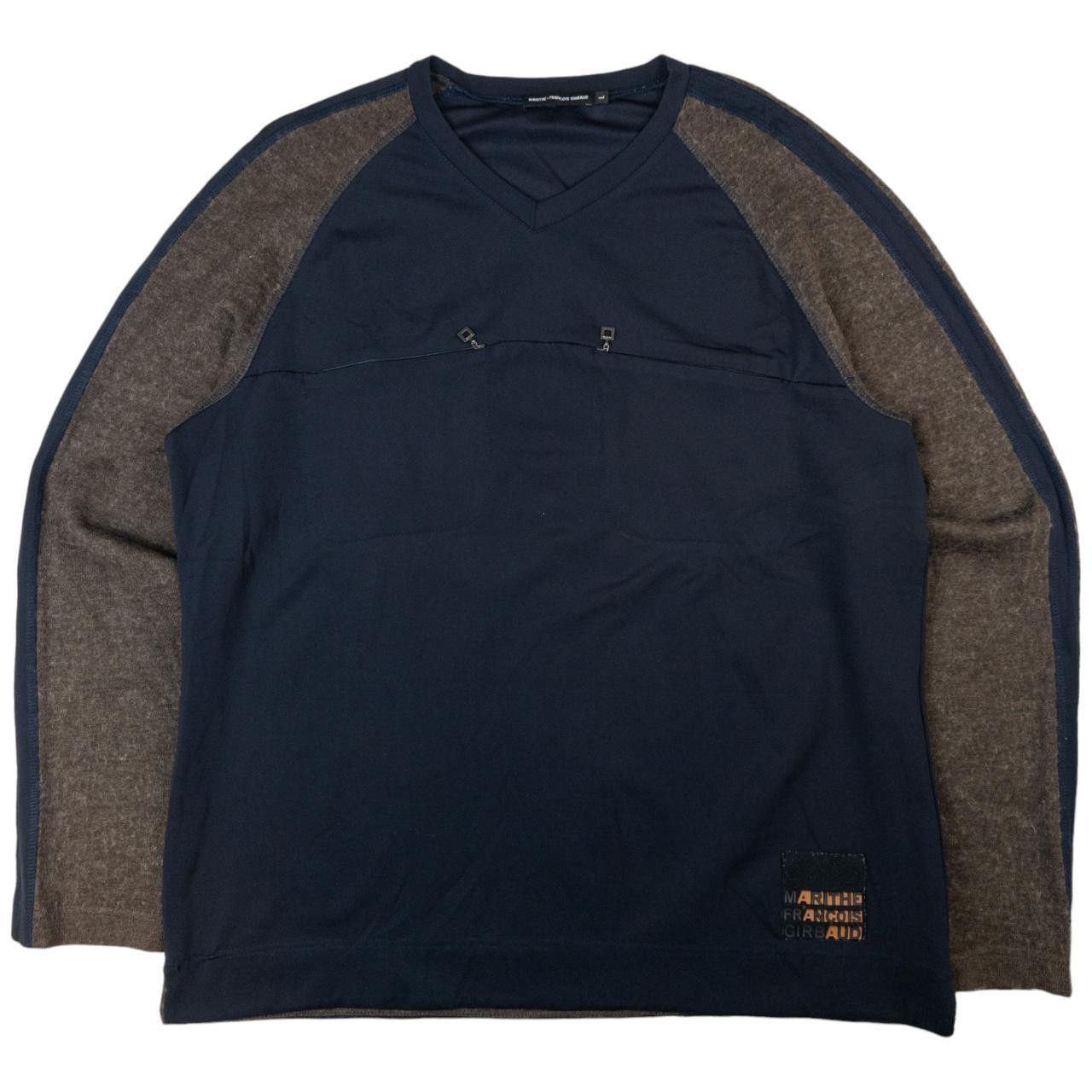 Marithe + Francois Girbaud Vintage Marithe Francois Girbaud Long Sleeve T Shirt Size M Size US M / EU 48-50 / 2 - 1 Thumbnail