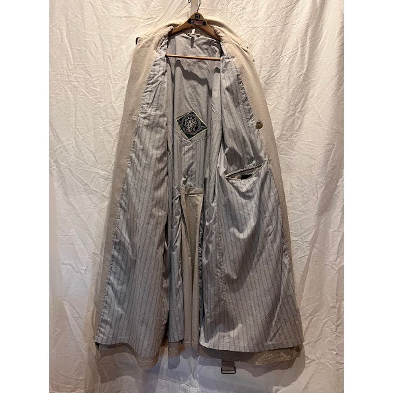 Vintage VTG Luxador Trench Raincoat Beige Full Length 90s Y2K Sz 50 Size US M / EU 48-50 / 2 - 7 Thumbnail