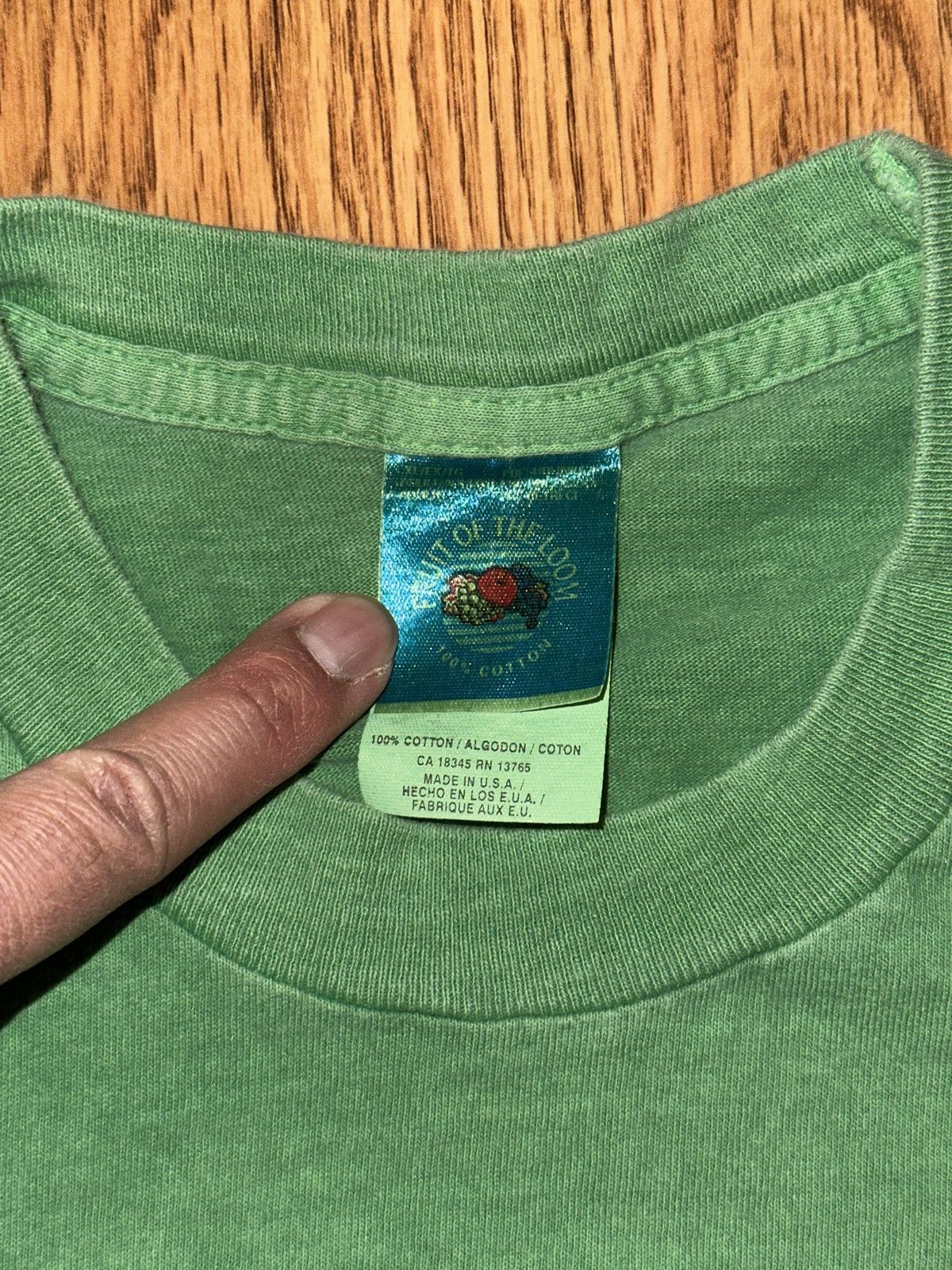 Fruit Of The Loom Vtg REM 1995 Radio Tour Shirt Size LARGE New Wave Rock Size US XL / EU 56 / 4 - 5 Thumbnail