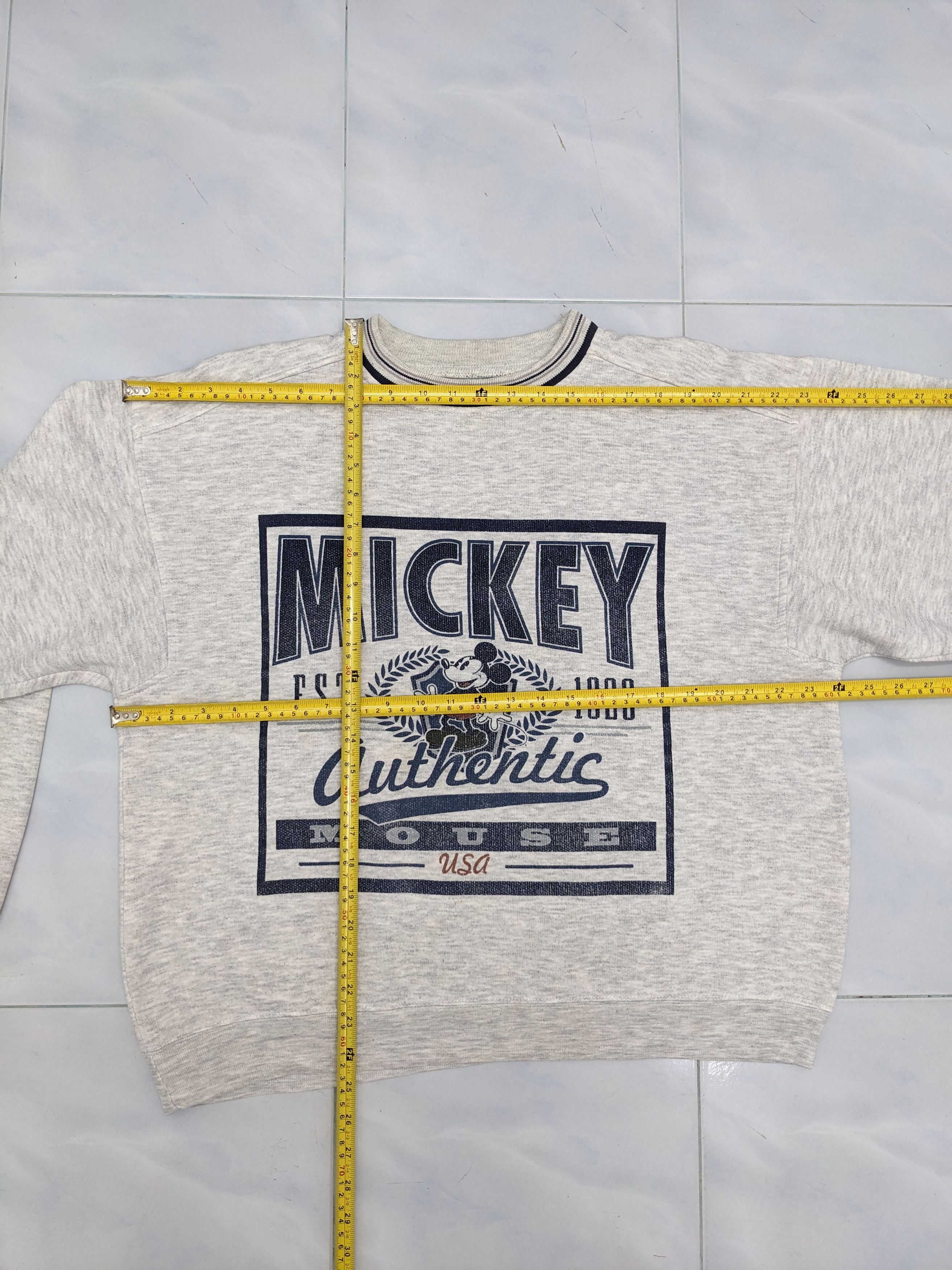 Disney Vintage Mickey Mouse USA Disney Streetwear Sweatshirt Size US M / EU 48-50 / 2 - 7 Thumbnail