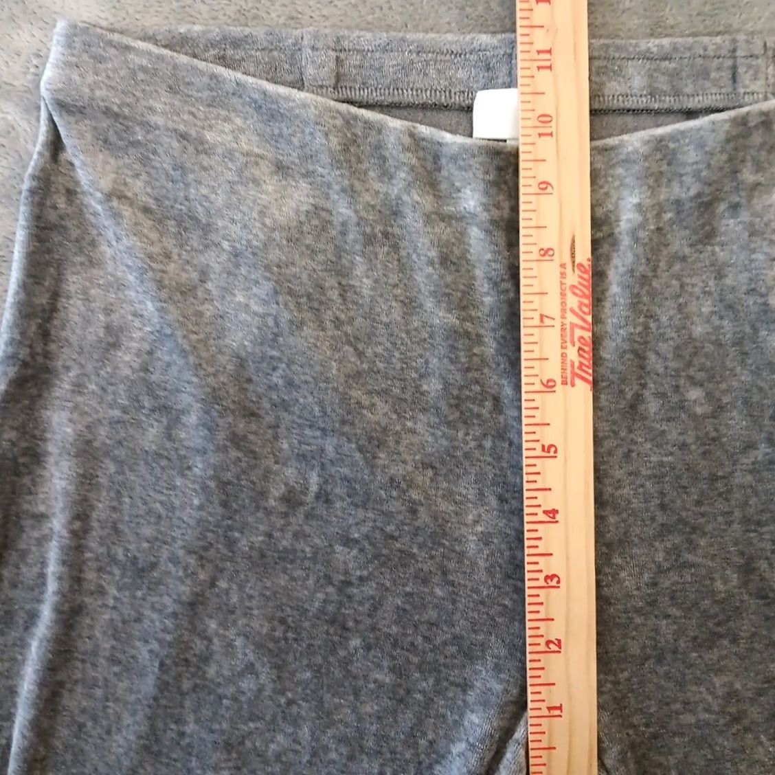 J. Jill J.Jill Pure Jill Ankle Pants Womens Small Gray Velour Pull On 30x31 Mid Rise Size 28" / US 6 / IT 42 - 4 Thumbnail