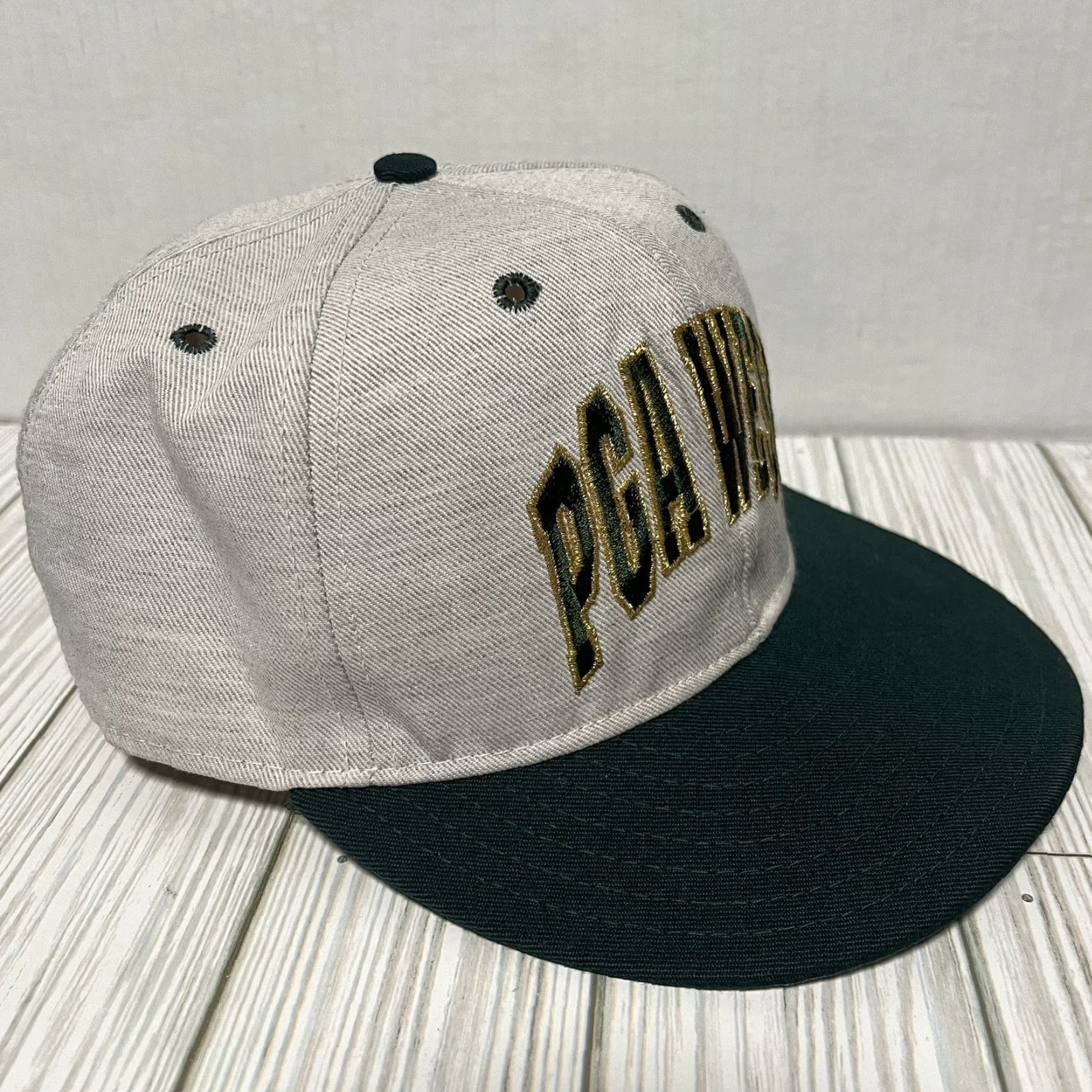 Vintage VINTAGE Proline Hat Golf 7 1/2 Gray Gray Proline Golf Hat Mens 90s Vintage USA Outdoor Sports Ball Cap Size ONE SIZE - 6 Thumbnail