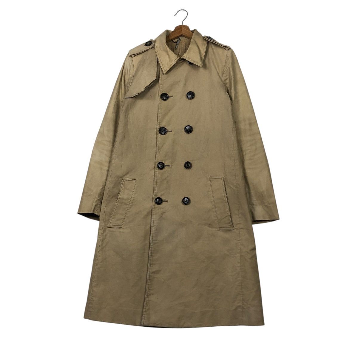 Dior 🔥LONG JACKET RUSTY DISTRESSED DESIGN DIOR MADE IN ITALY Size M / US 6-8 / IT 42-44 - 2 Thumbnail