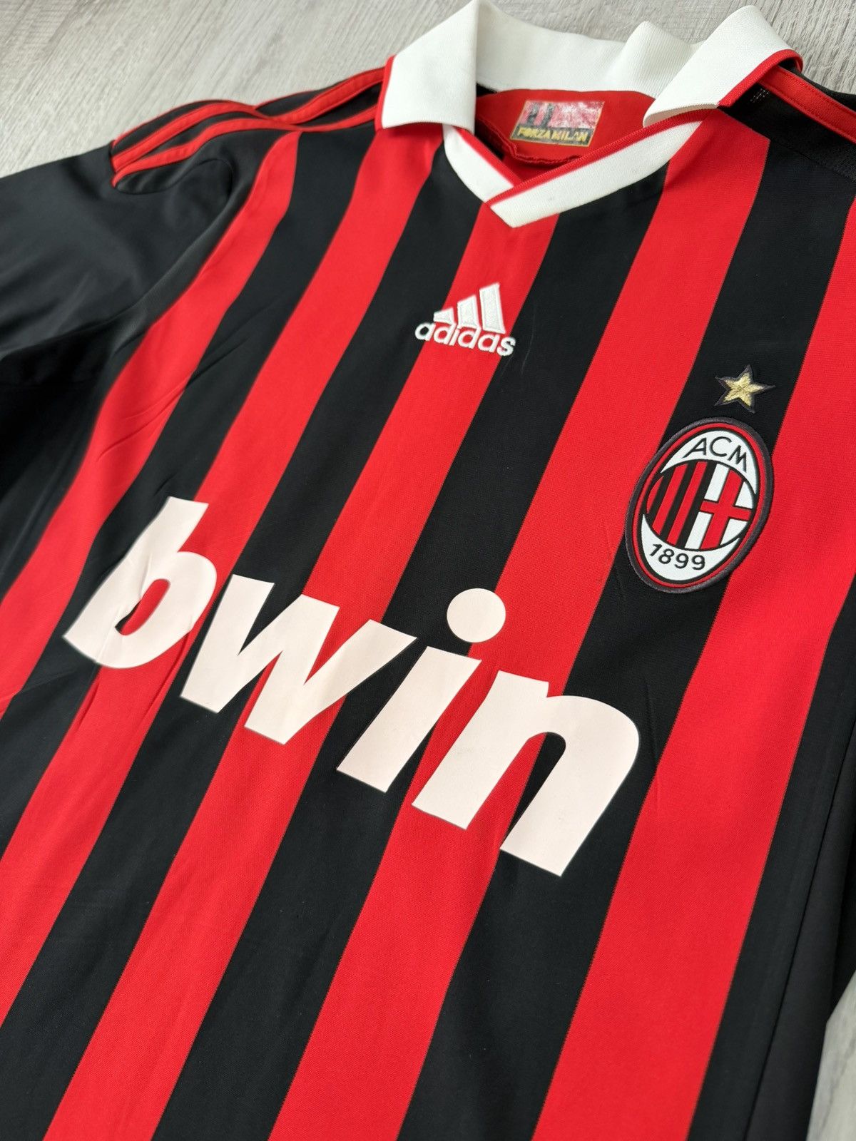 Adidas AC Milan Ronaldinho Jersey 2009 Size US S / EU 44-46 / 1 - 3 Thumbnail
