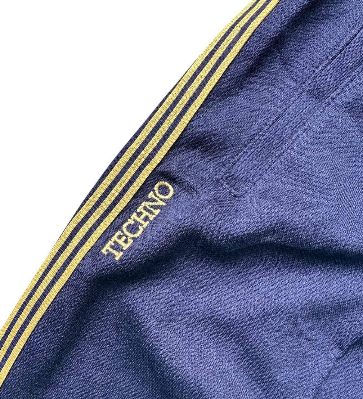 Adidas Vintage 90s Adidas Firebird W.Germany Stripe Taped Pants Size US 32 / EU 48 - 4 Thumbnail