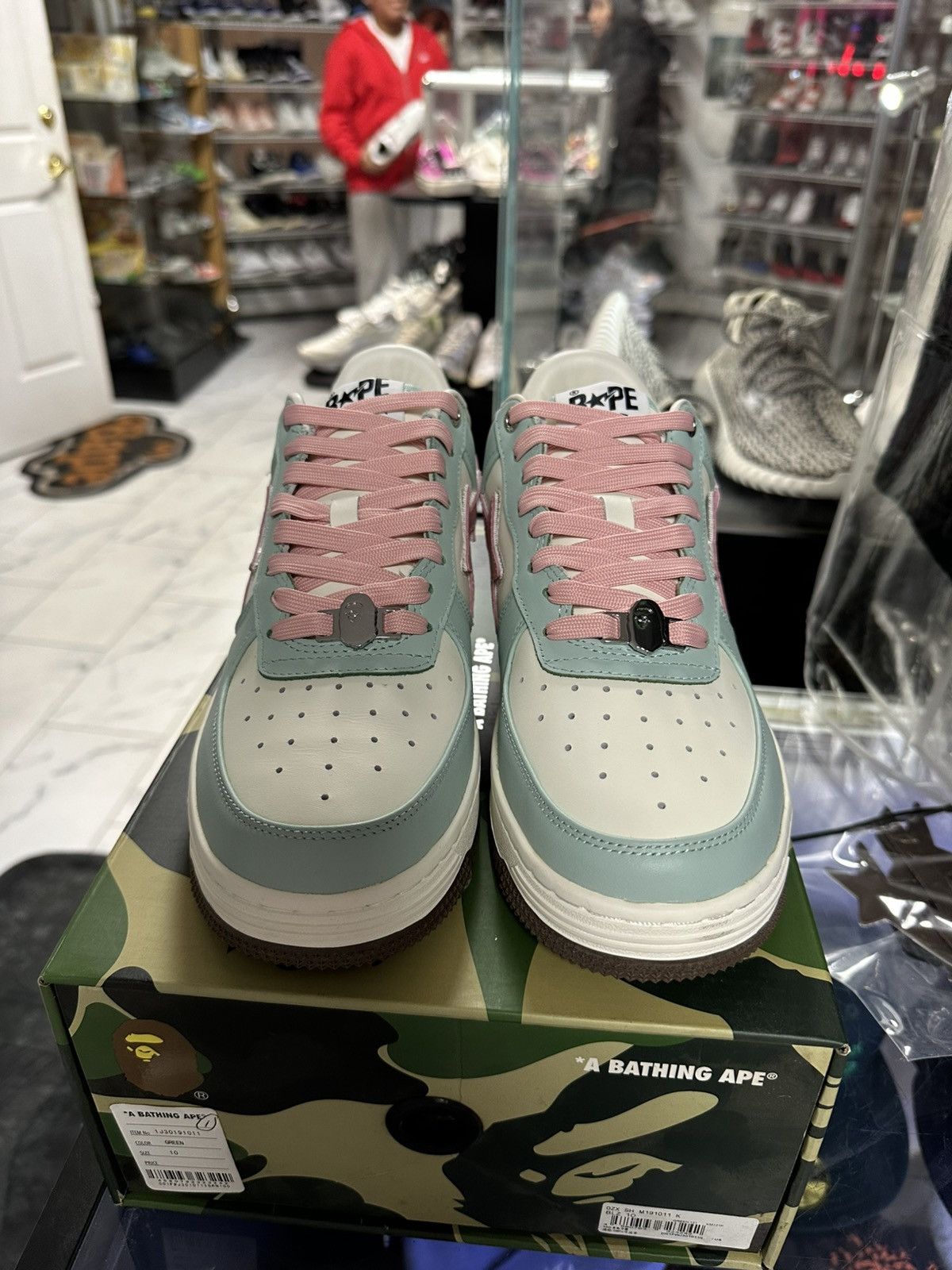 Bape Bape Bapestas ‘Multi Check’ Size US 10 / EU 43 - 3 Thumbnail