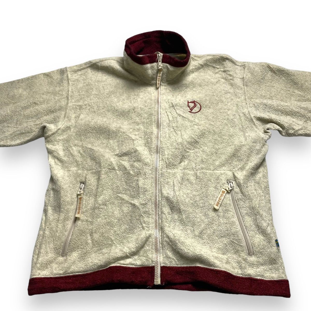 Fjallraven × Polartec × Vintage VINTAGE FJALLRAVEN EMBROIDERED LOGO FULL ZIP FLEECE JACKET Size US L / EU 52-54 / 3 - 4 Thumbnail