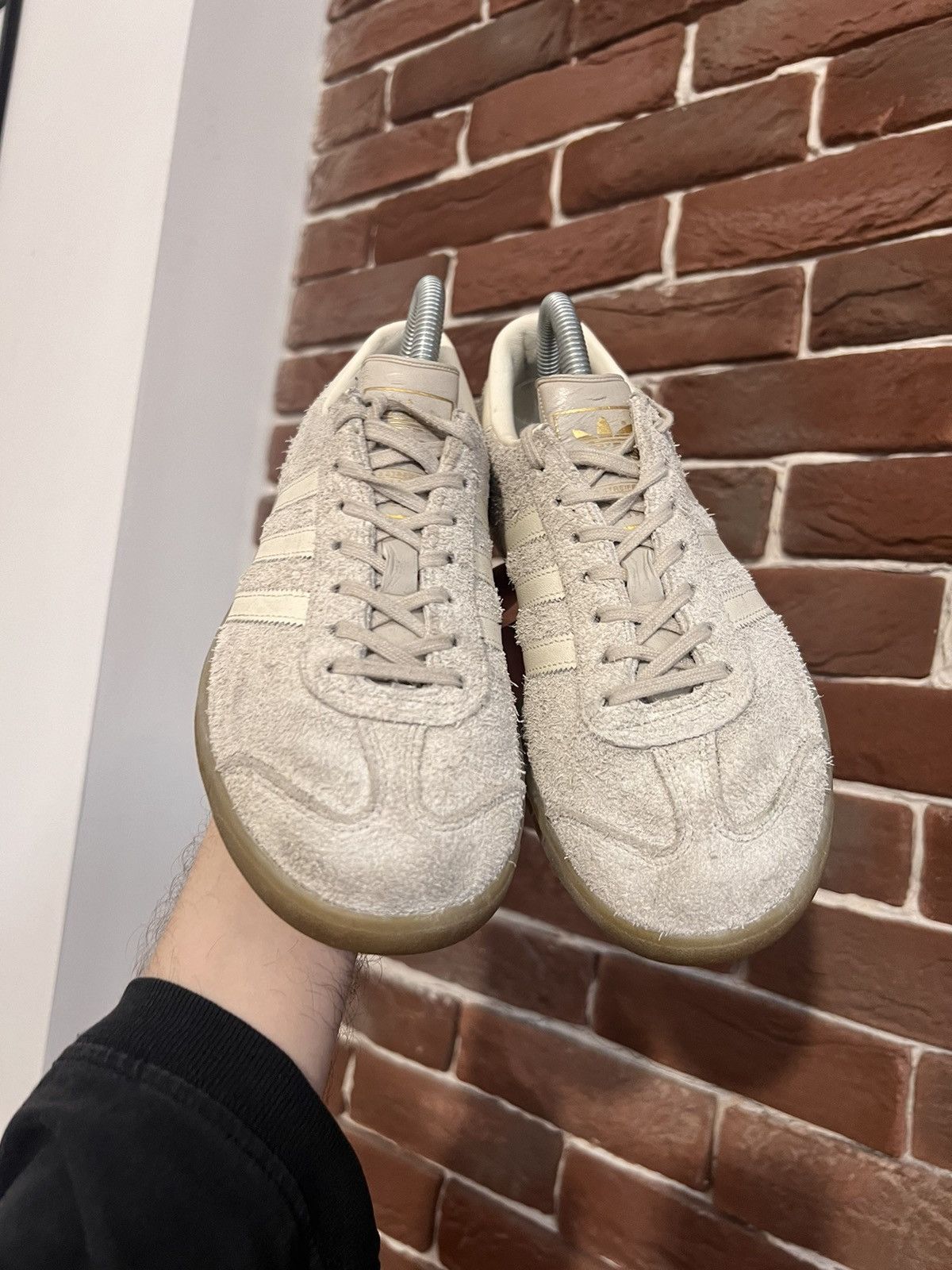 Adidas Adidas Hamburg Low Sneakers Casual Suede Shoes Hype Y2K Size US 7.5 / IT 37.5 - 3 Thumbnail