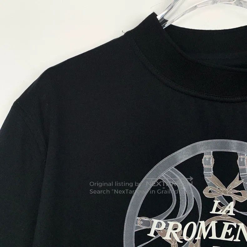 Hermes Hermes White cotton long-sleeved shirt Size XS / US 0-2 / IT 36-38 - 3 Thumbnail