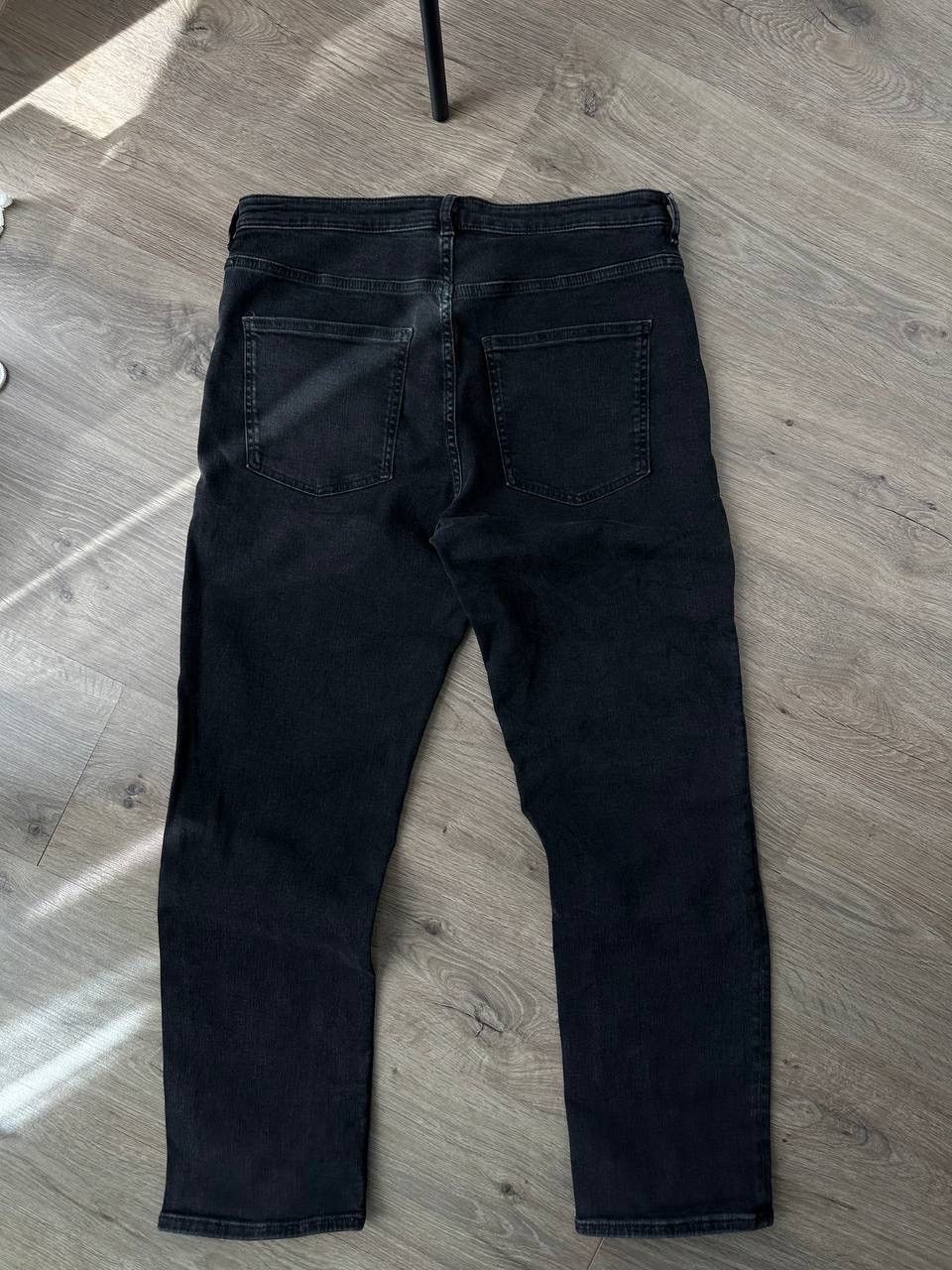Cos × Vintage Vintage COS Denim Black Straight Slim Pants Size US 32 / EU 48 - 9 Thumbnail