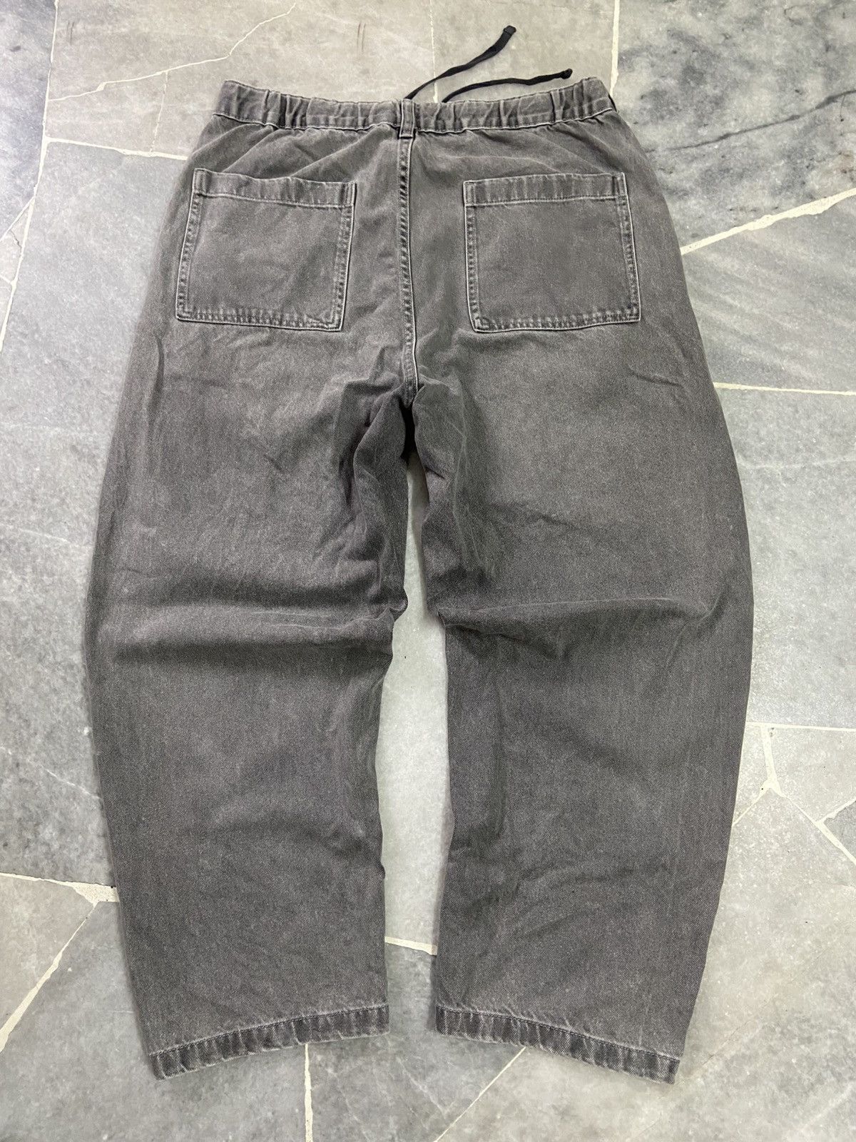 Japanese Brand Gu jeans Barrel Leg pants Size US 32 / EU 48 - 2 Thumbnail