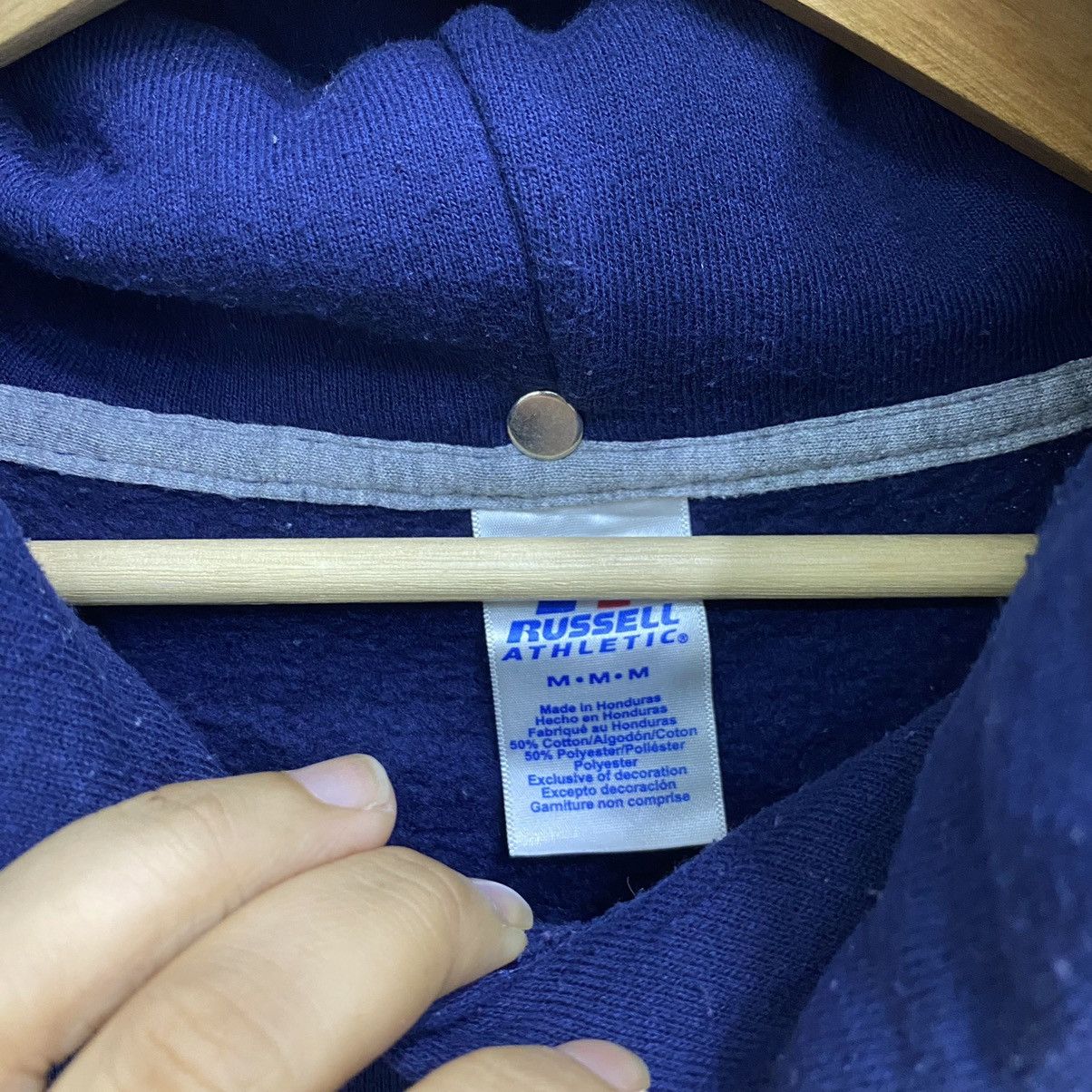 Russell Athletic × Vintage Vintage Russell Athletic Hoodie Sweatshirt Pullover UBC Size US M / EU 48-50 / 2 - 4 Thumbnail