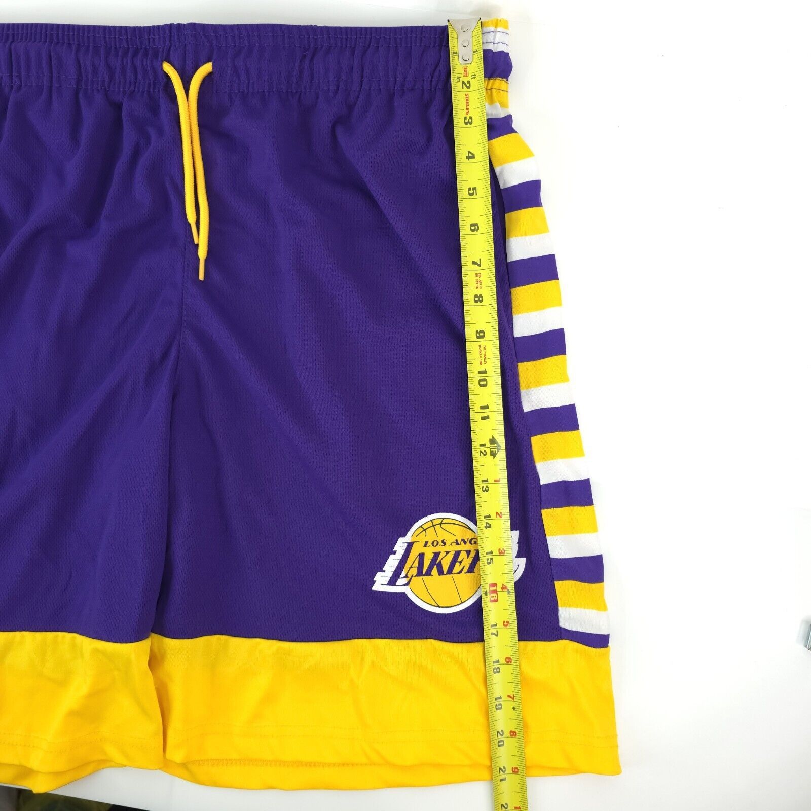 NBA Los Angeles Lakers Basketball Shorts NBA XL Purple Bayside Size US 36 / EU 52 - 7 Thumbnail