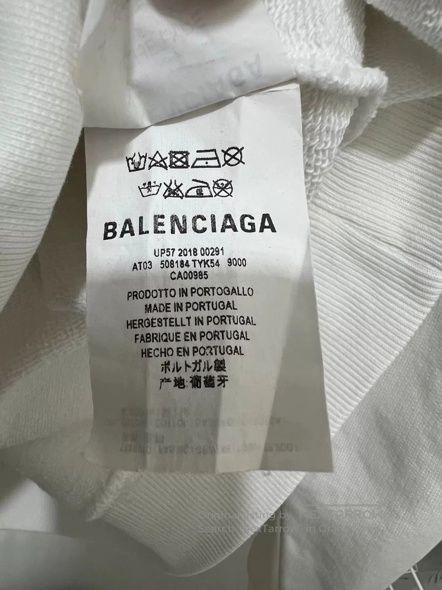 Balenciaga Balenciaga Oversized Casual Hoodie S. Size US S / EU 44-46 / 1 - 7 Thumbnail