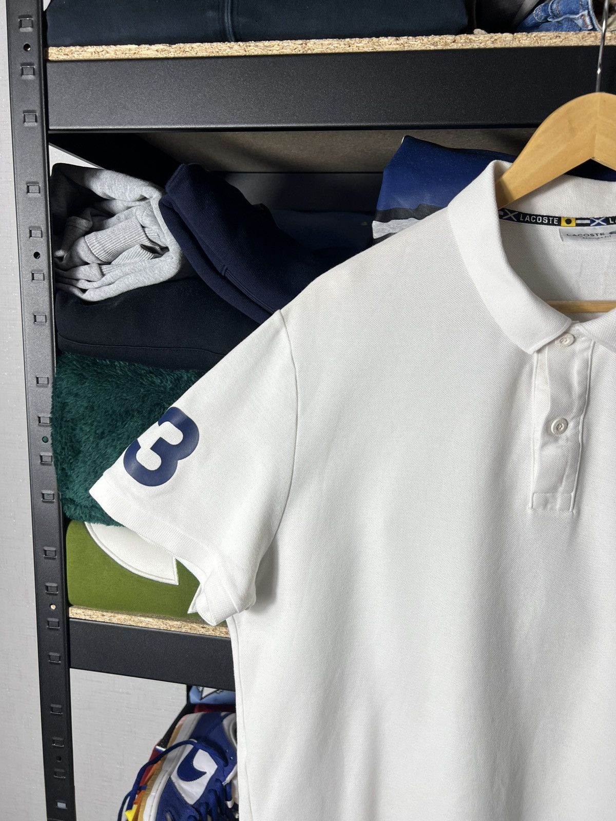 Lacoste 🐊 Lacoste Sailing Gear Polo Shirt — Flag Patch Vintage XL Size US XL / EU 56 / 4 - 5 Thumbnail