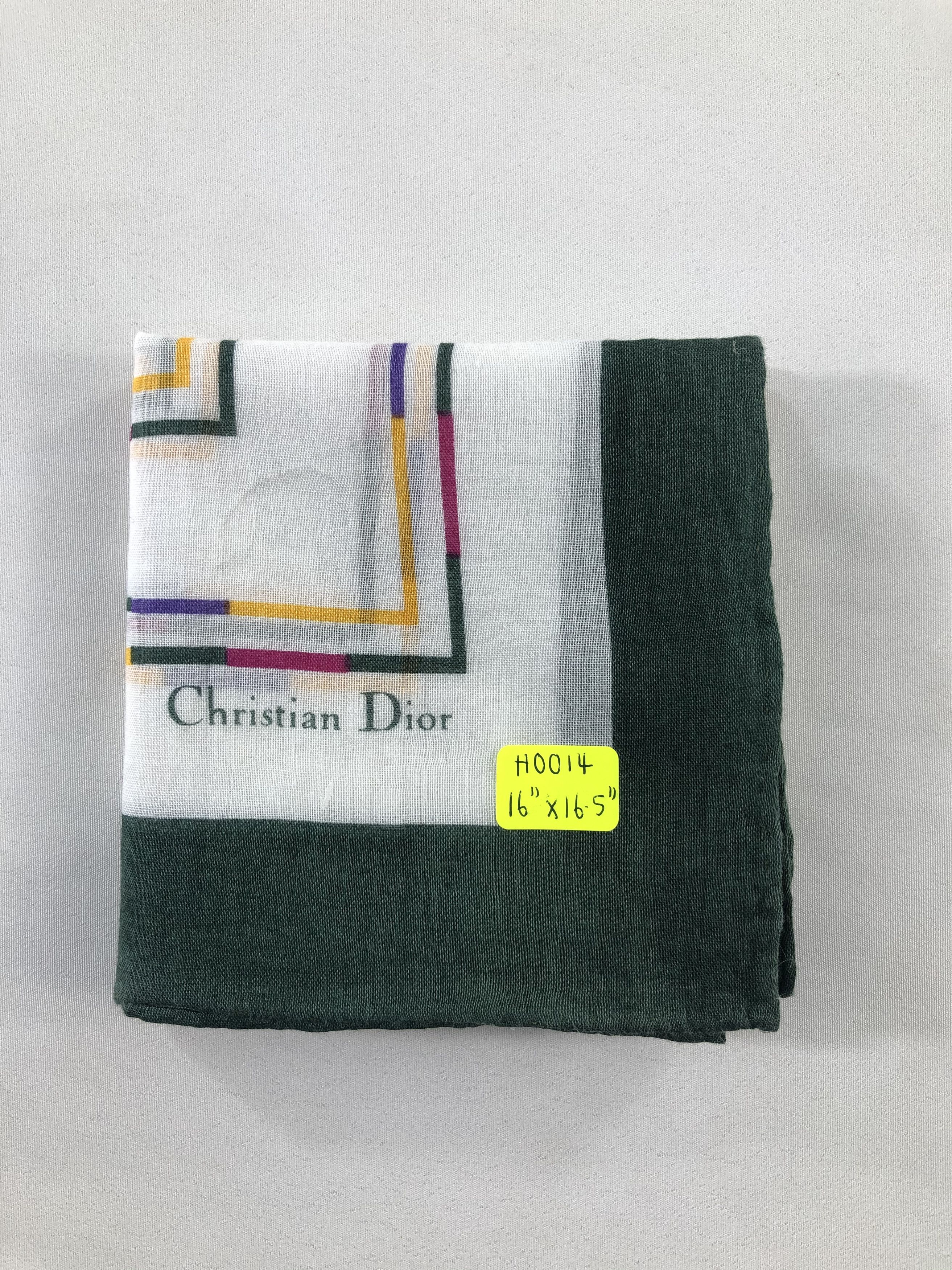 Vintage Christian Dior Handkerchief / Bandana / Neckerchief Size ONE SIZE - 4 Thumbnail