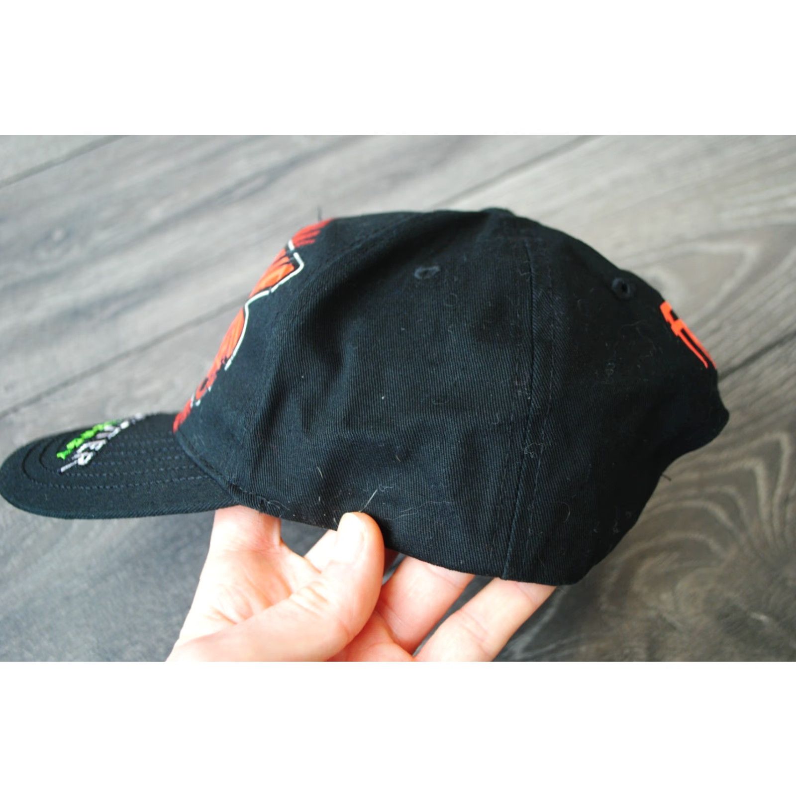 Vintage MOTOGP BAGNAIA Monster Energy Cap Adjustable Black One Size Men Baseball Cap Ducati Lenovo Team Size ONE SIZE - 3 Thumbnail