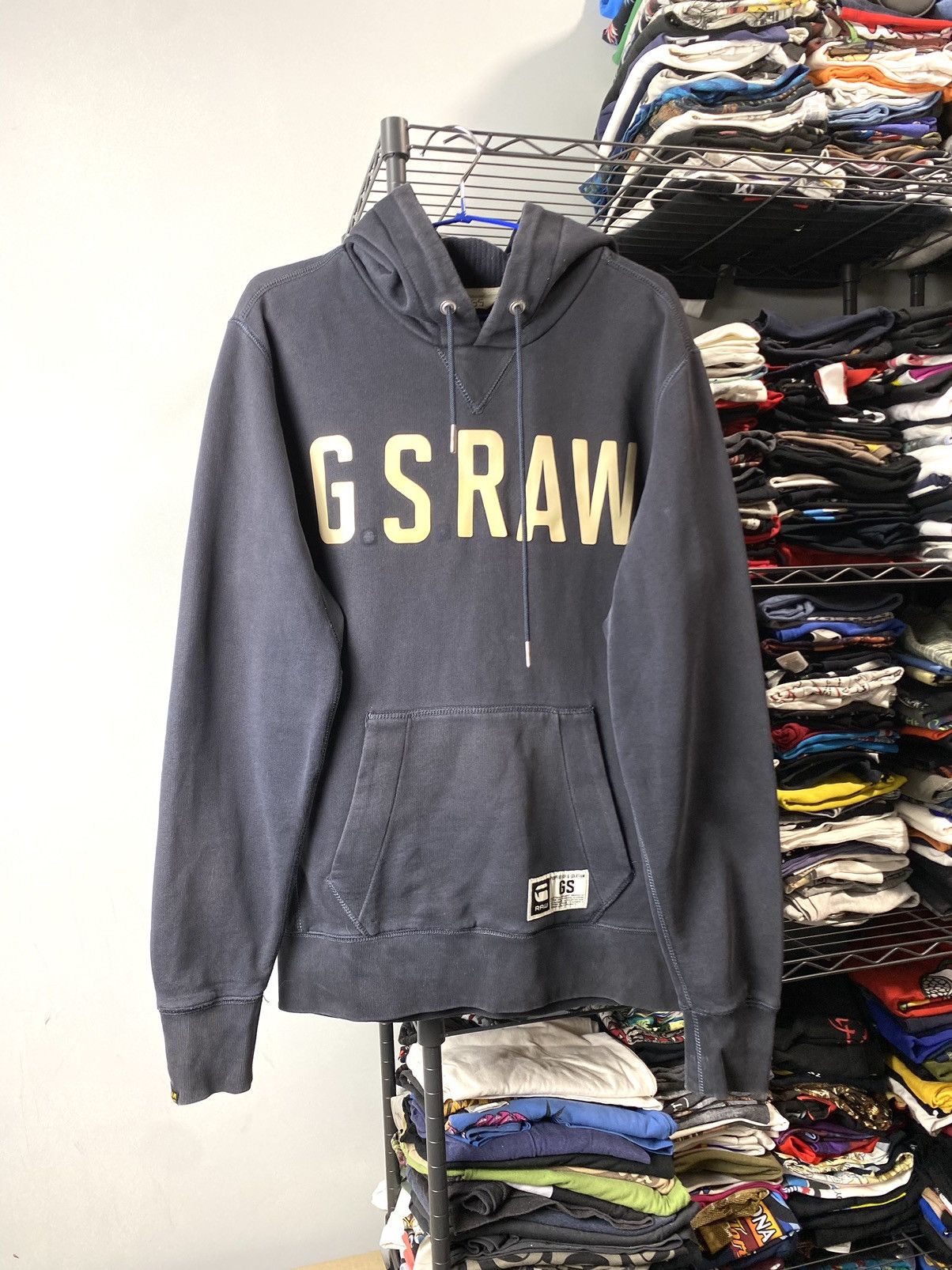 G-Star Vintage G Star Raw Hoodie Hype Japan Style Size US L / EU 52-54 / 3 - 1 Thumbnail