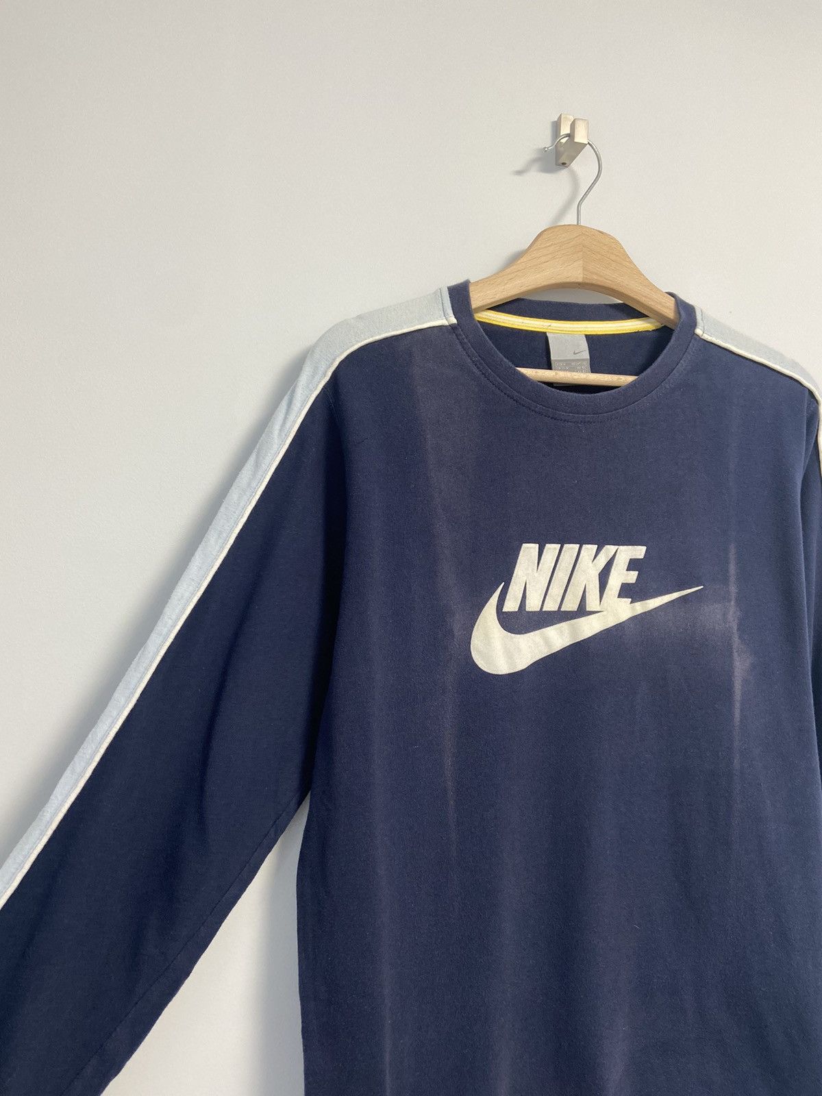 Vintage Nike Vintage Long Sleeve Big Logo 90’s Size US M / EU 48-50 / 2 - 7 Thumbnail