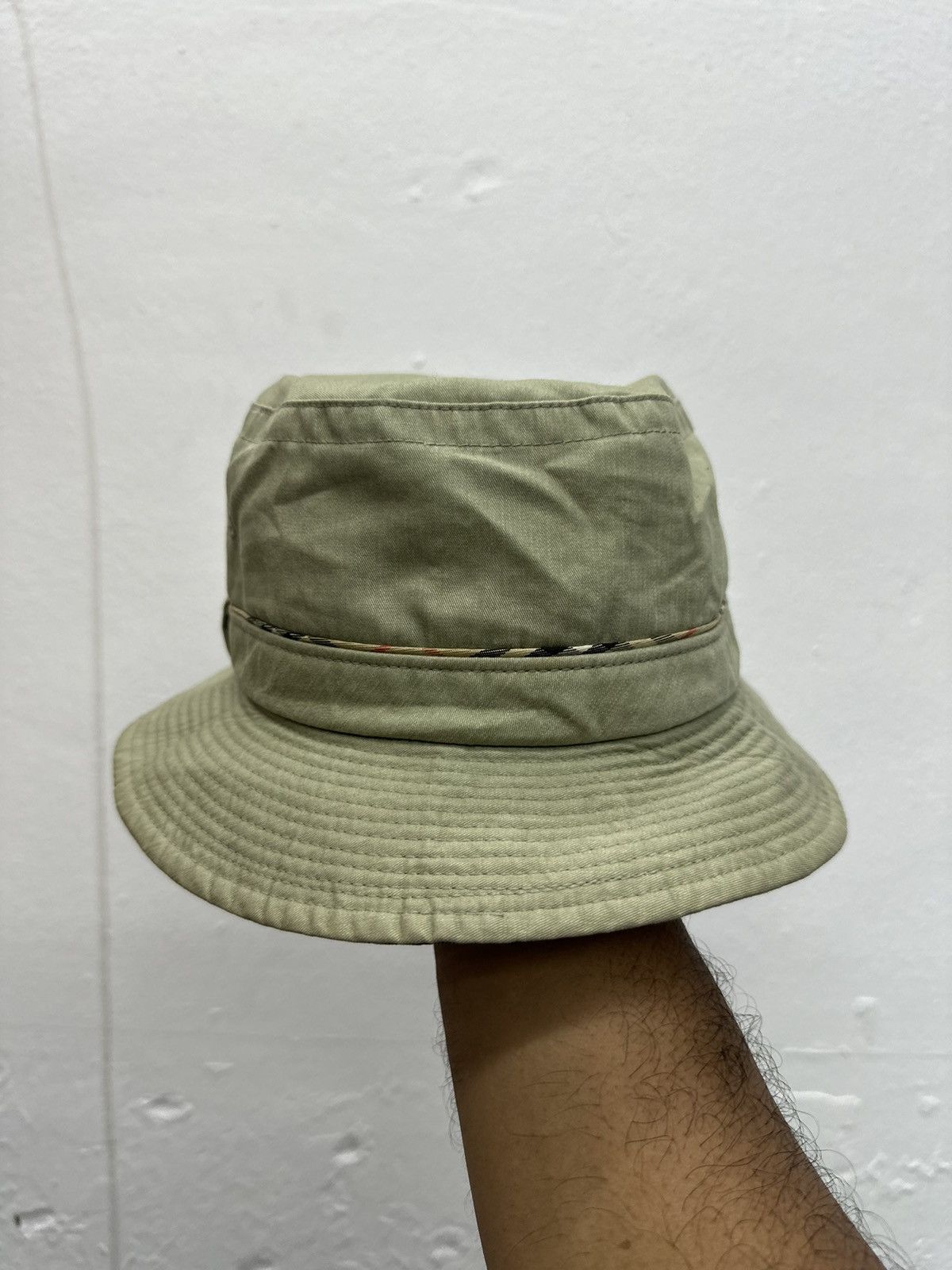 Burberry 90’s Burberrys Nova Check Bucket Hat Size ONE SIZE - 3 Thumbnail