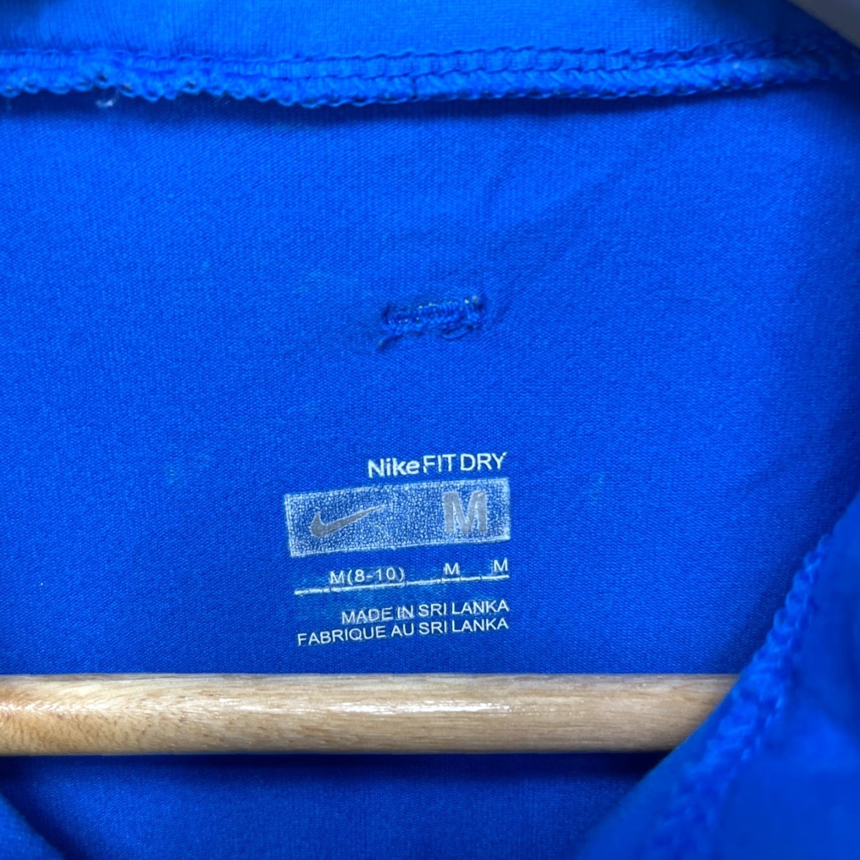 Nike VINTAGE Nike Quarter Zip Athletic Long Sleeve Top Embroidered Swoosh Women's Medium Size M / US 6-8 / IT 42-44 - 5 Thumbnail
