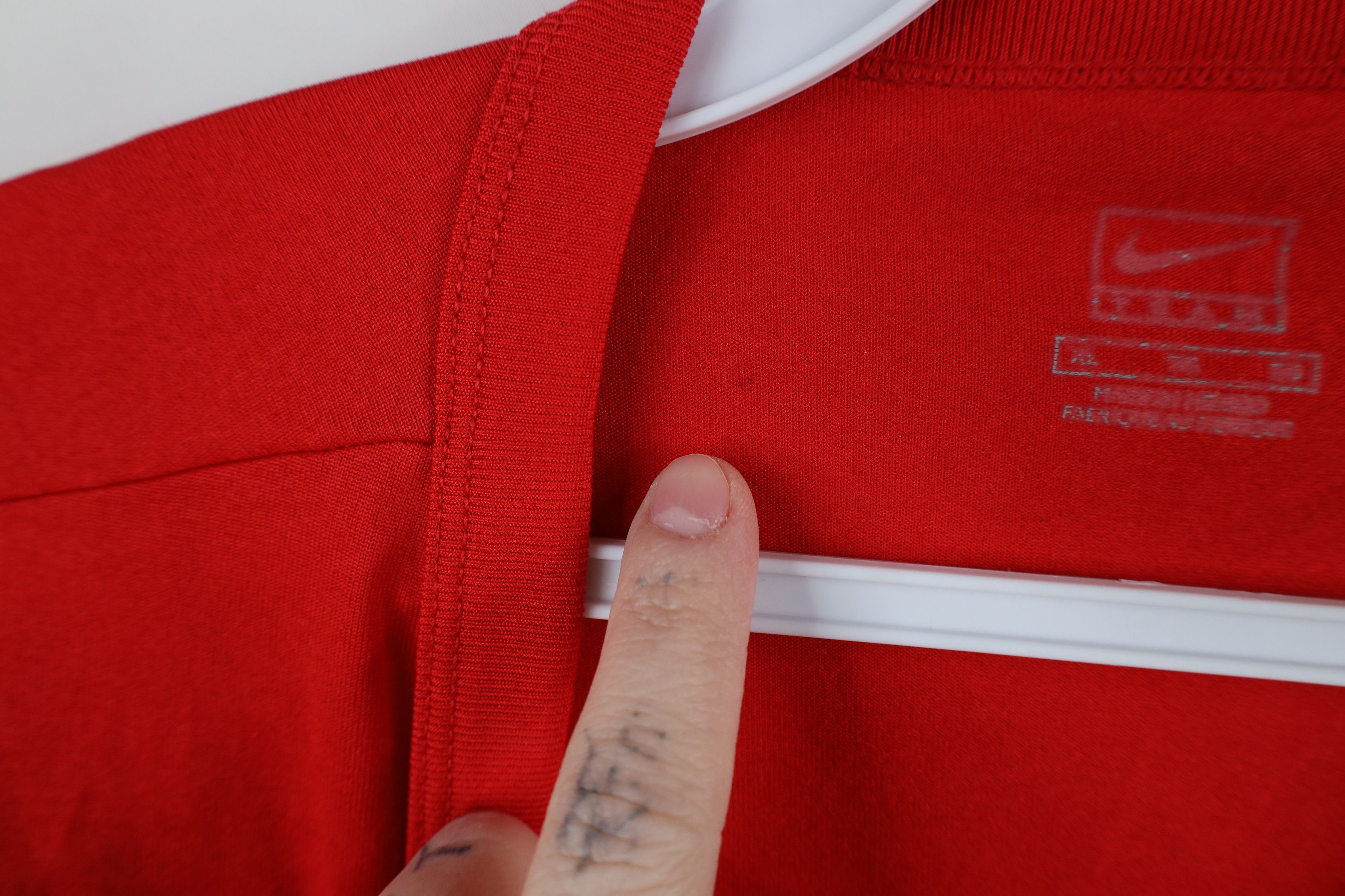 Nike × Vintage Vintage Nike Swoosh Ohio State University Long Sleeve Shirt Size US XL / EU 56 / 4 - 8 Thumbnail