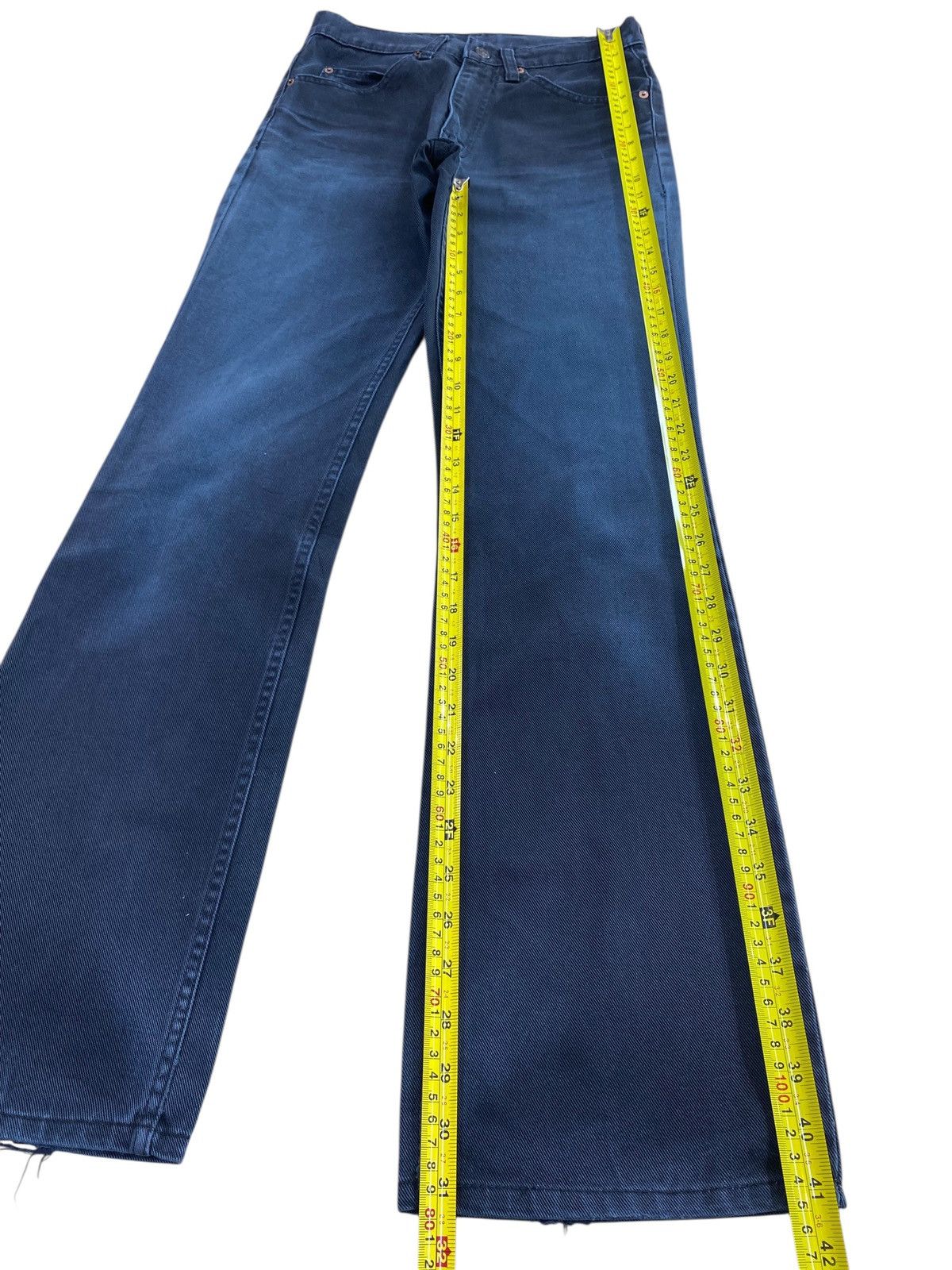 Levi's Levi’s Dark Faded Wash Style Flare Jeans Size US 26 / EU 42 - 7 Thumbnail