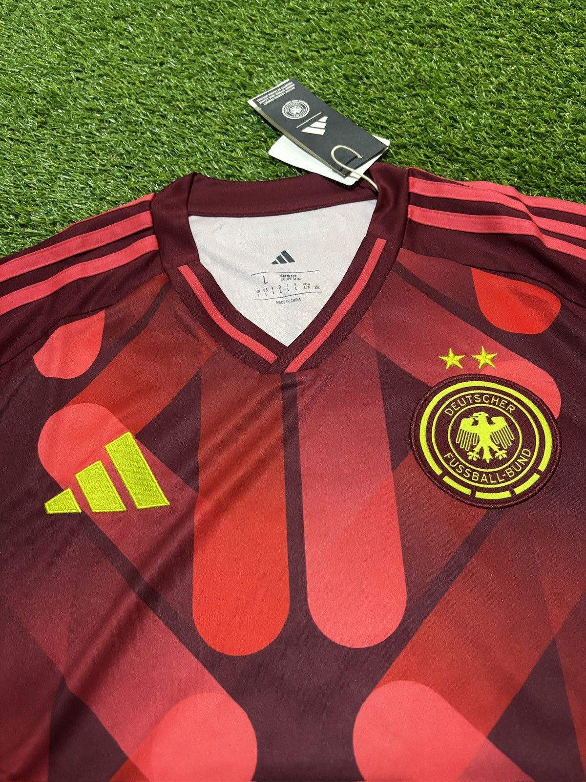 Adidas adidas Germany 2025 Away Soccer Jersey Size Large New Size US L / EU 52-54 / 3 - 2 Thumbnail