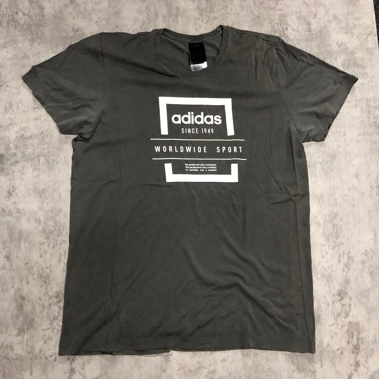 Adidas Grey Adidas sportswear T-shirt #sportswear Size US M / EU 48-50 / 2 - 2 Thumbnail